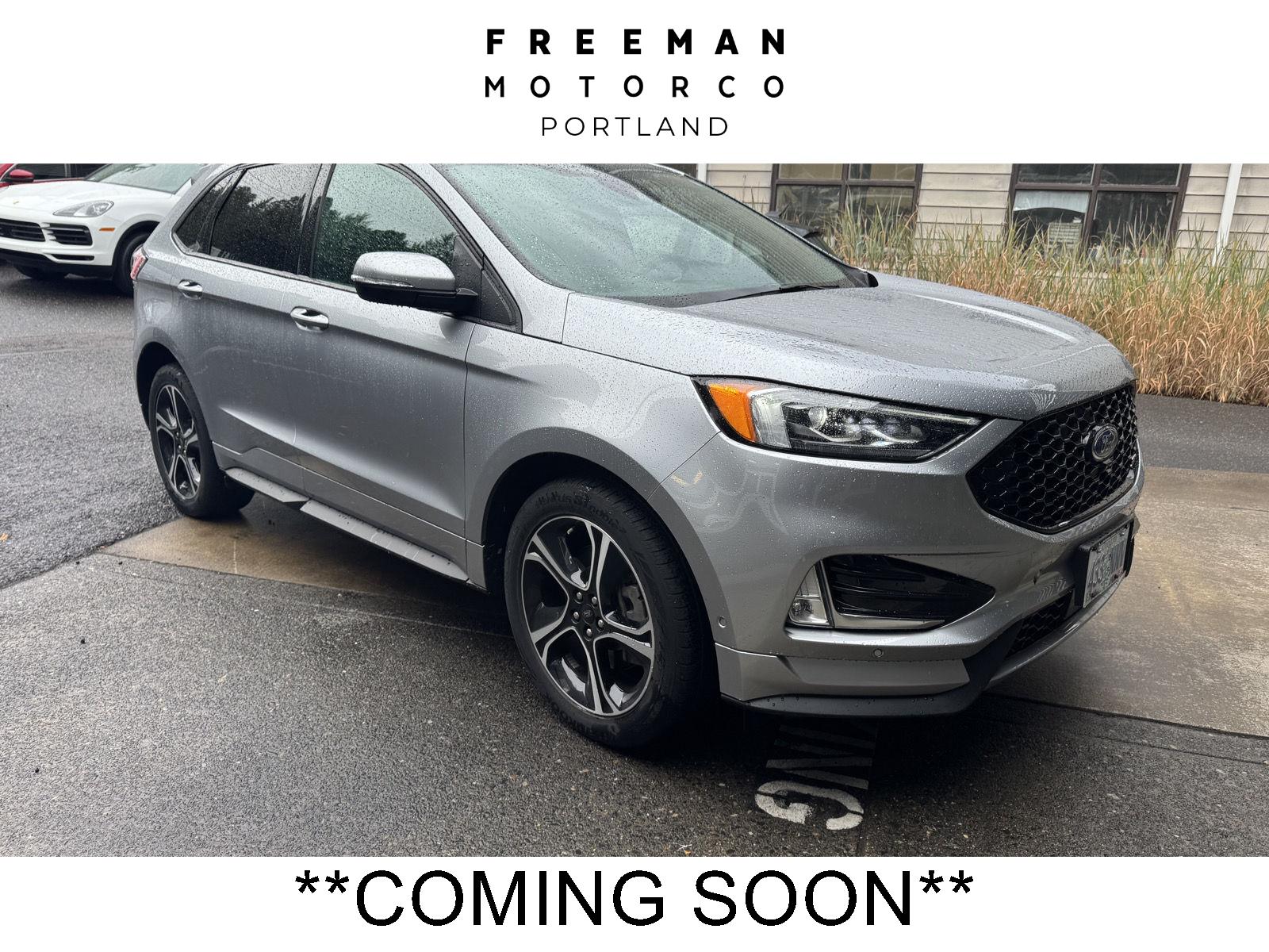 Iconic Silver 2022 Ford Edge SUV / Crossover All-Wheel Drive 7-Speed Automatic