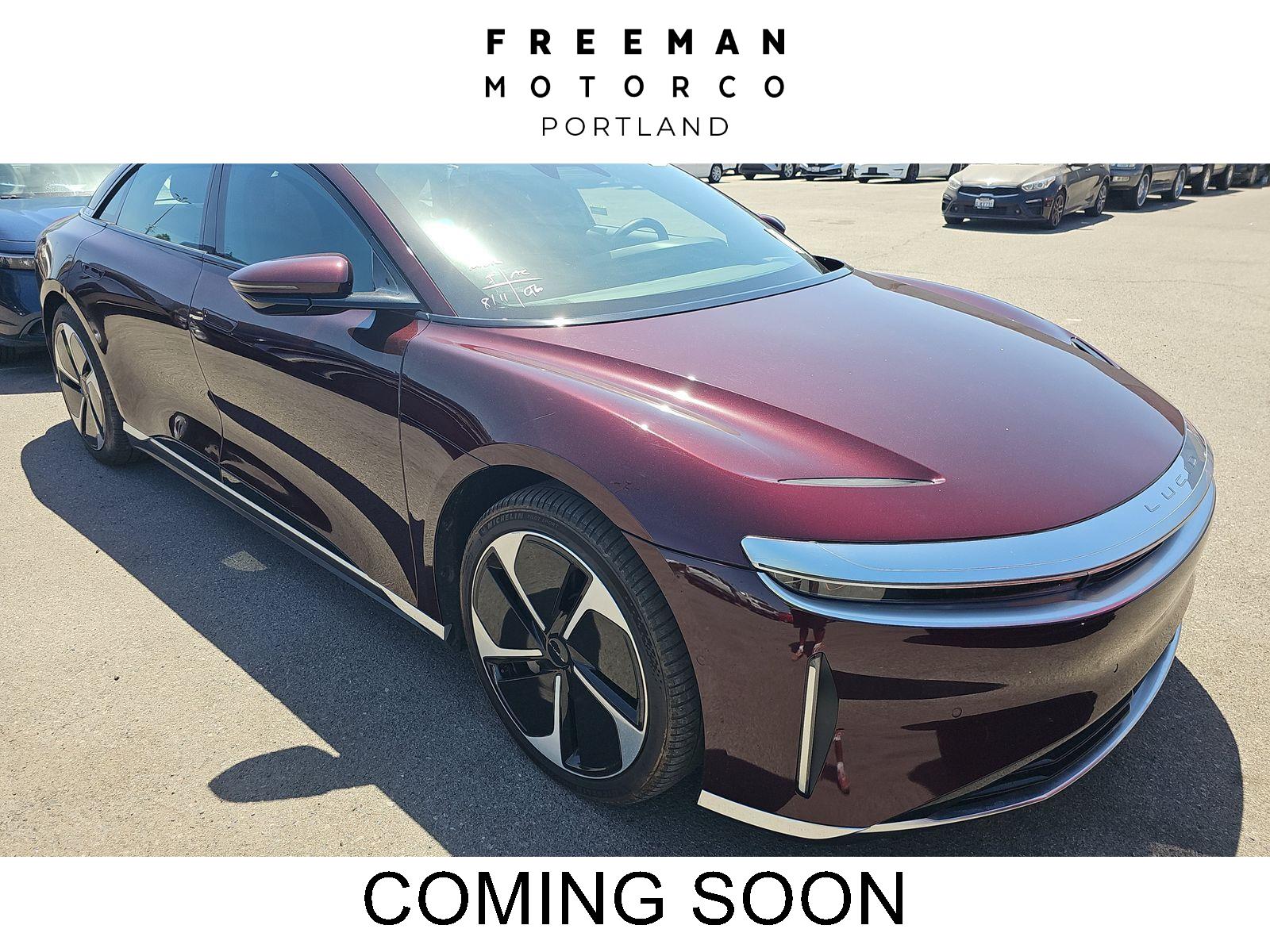 Zenith Red Metallic 2024 Lucid Air Sedan All-Wheel Drive Automatic