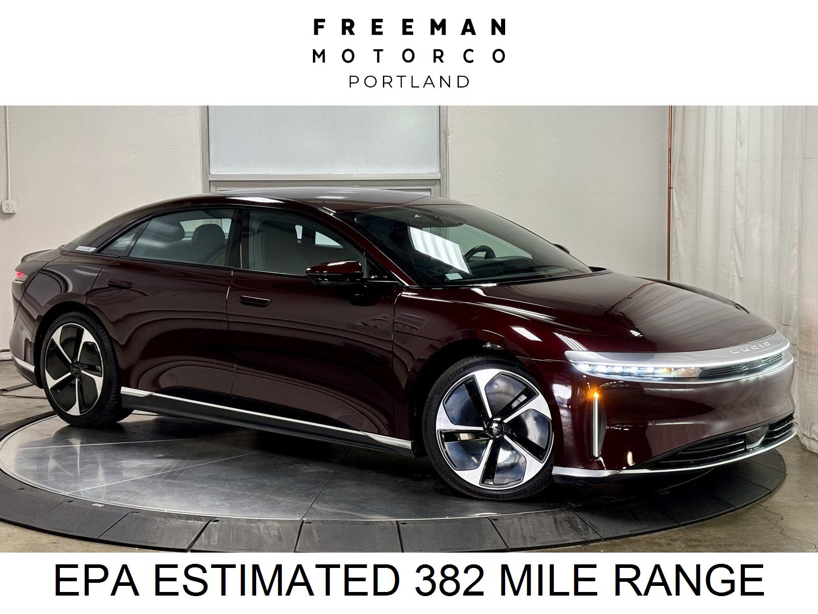 Zenith Red Metallic 2024 Lucid Air Sedan All-Wheel Drive Automatic