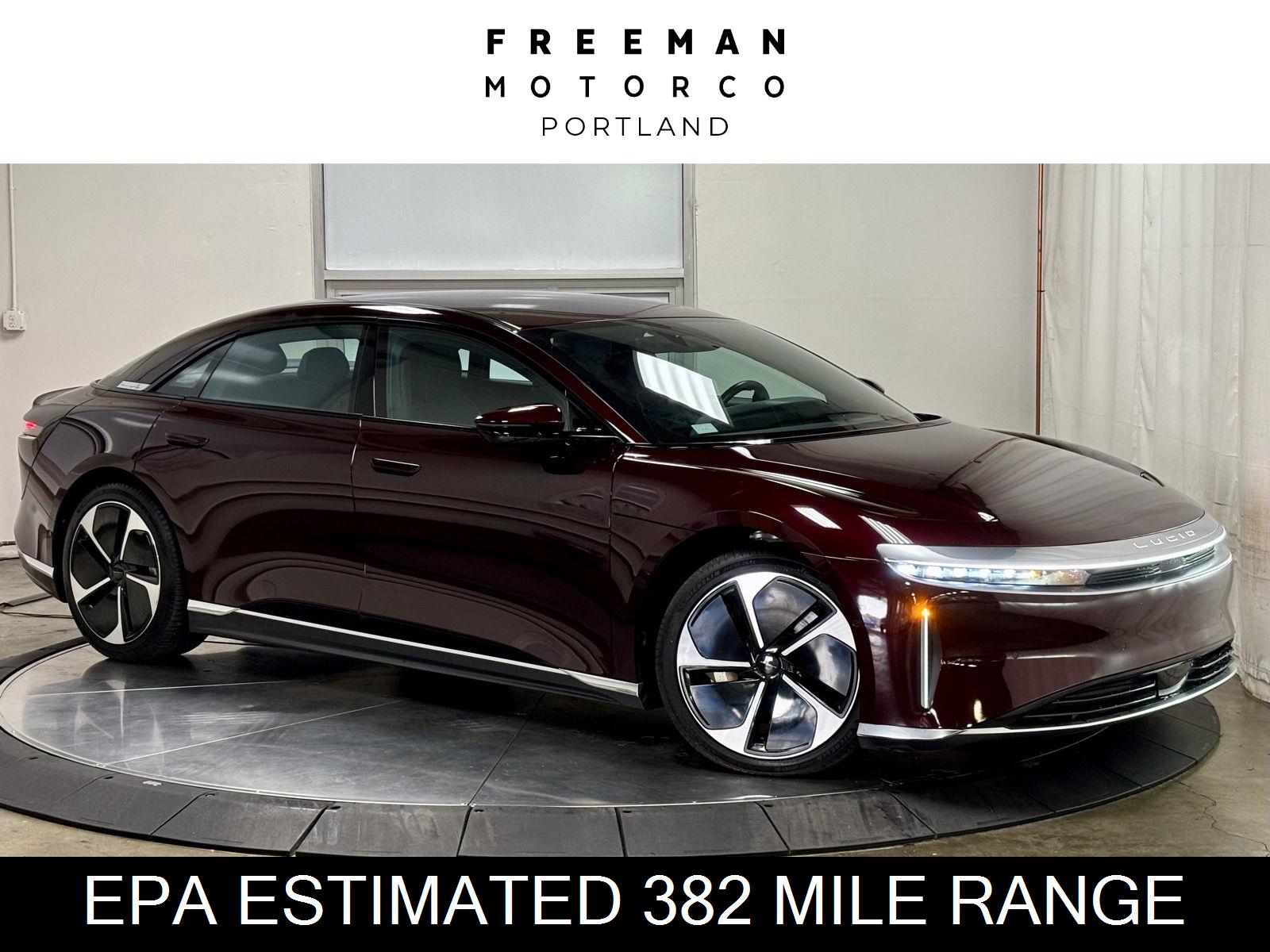 Zenith Red Metallic 2024 Lucid Air Sedan All-Wheel Drive Automatic