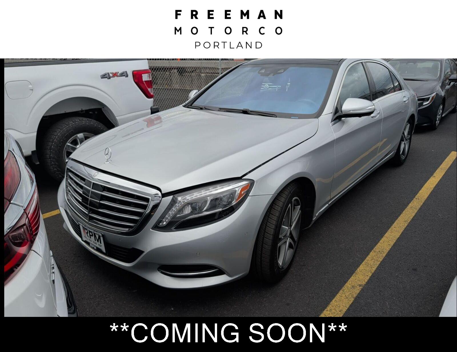 2016 Mercedes-Benz S-Class S 550 4MATIC
