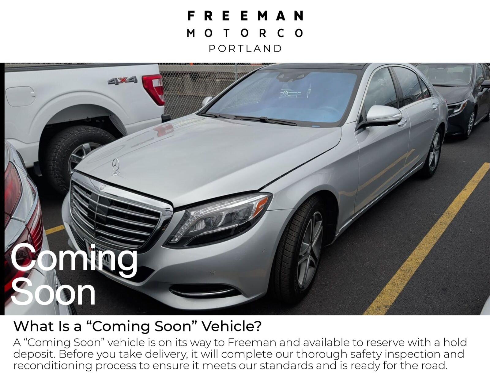 2016 Mercedes-Benz S-Class Plata (Iridium Silver Metallic) Sedán Tracción en las cuatro ruedas Automática