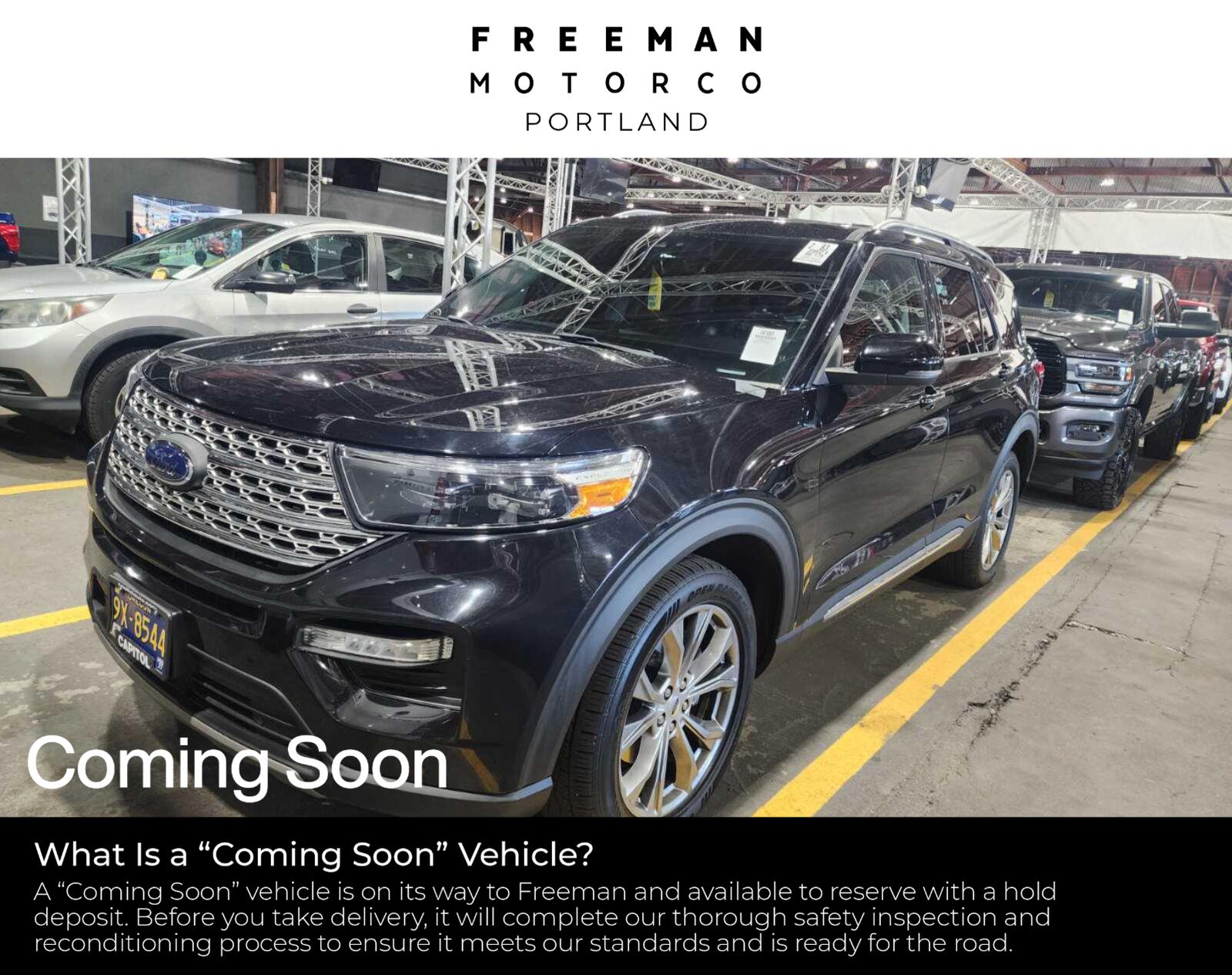 Agate Black 2021 Ford Explorer SUV / Crossover All-Wheel Drive Automatic