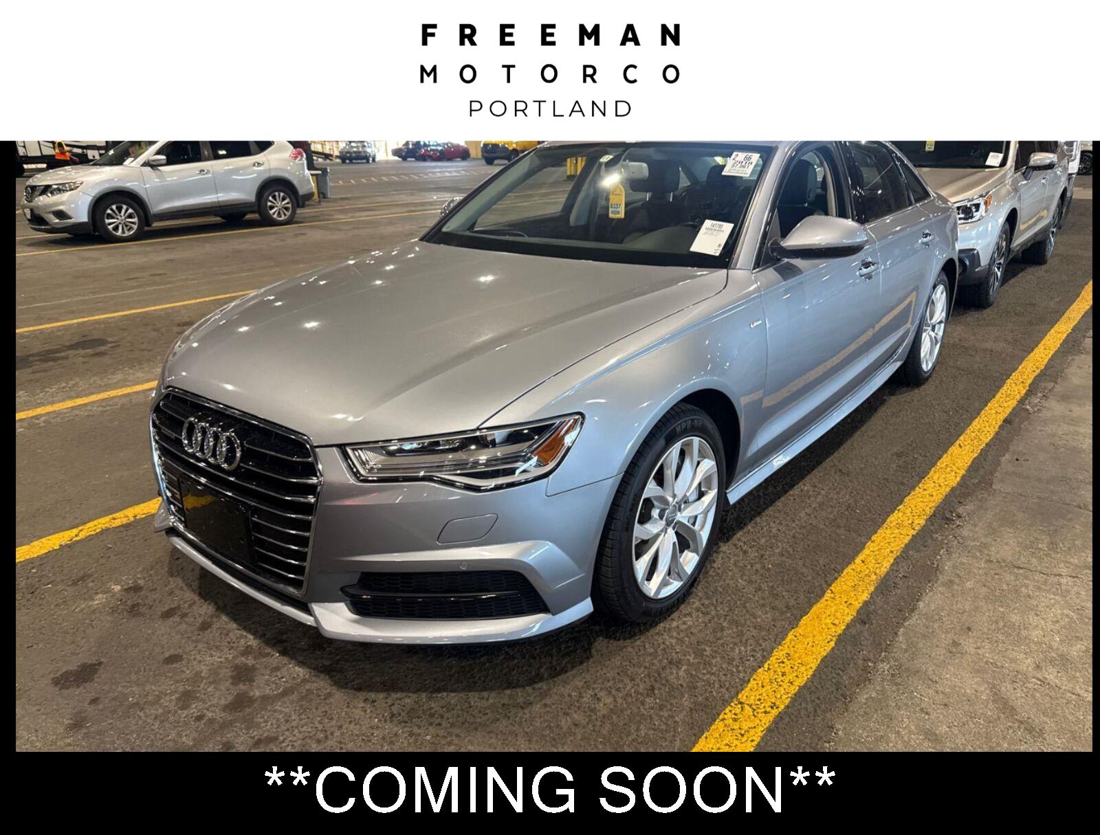 Tornado Gray Metallic 2018 Audi A6 Sedan All-Wheel Drive Automatic