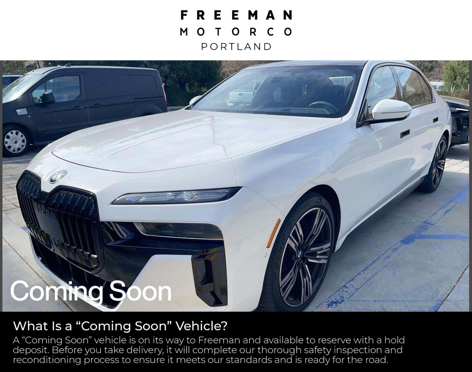 Alpine White 2023 BMW i7 Sedan All-Wheel Drive Automatic