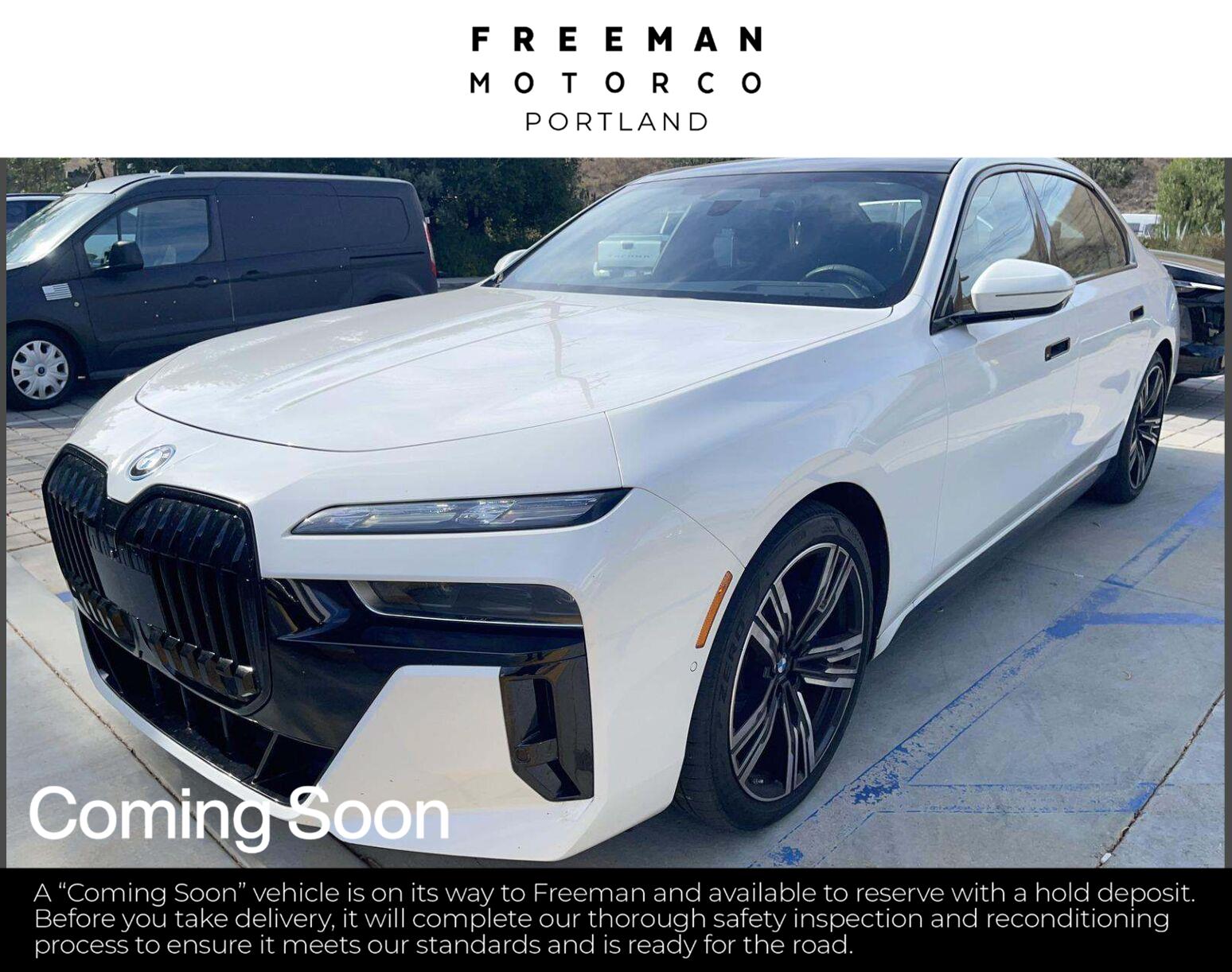 Alpine White 2023 BMW i7 Sedan All-Wheel Drive Automatic