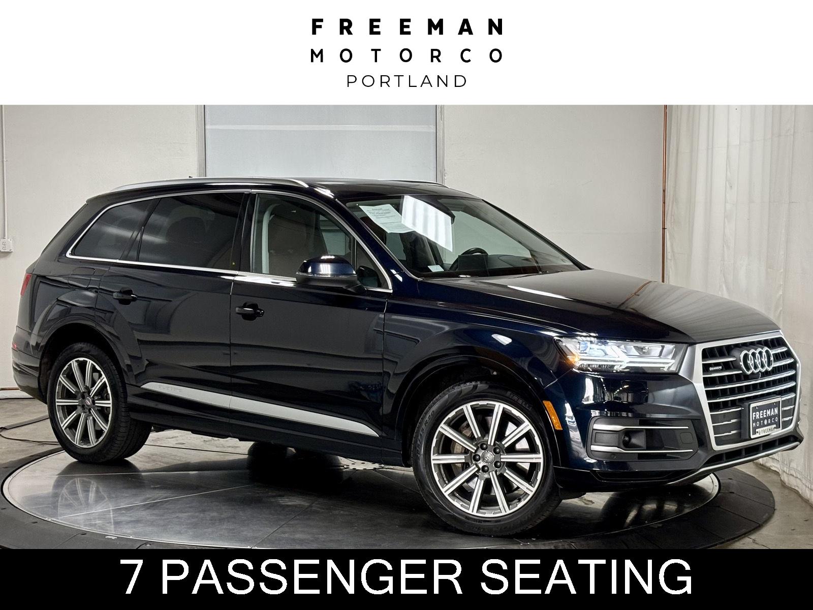 Ink Blue Metallic 2018 Audi Q7 SUV / Crossover All-Wheel Drive Automatic