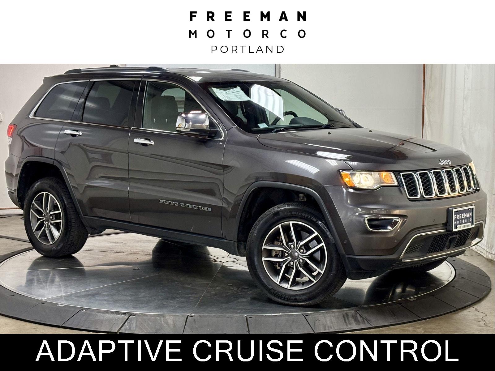 Gray (Granite Crystal Metallic Clearcoat) 2021 Jeep Grand Cherokee SUV / Crossover Four-Wheel Drive 8-Speed Automatic