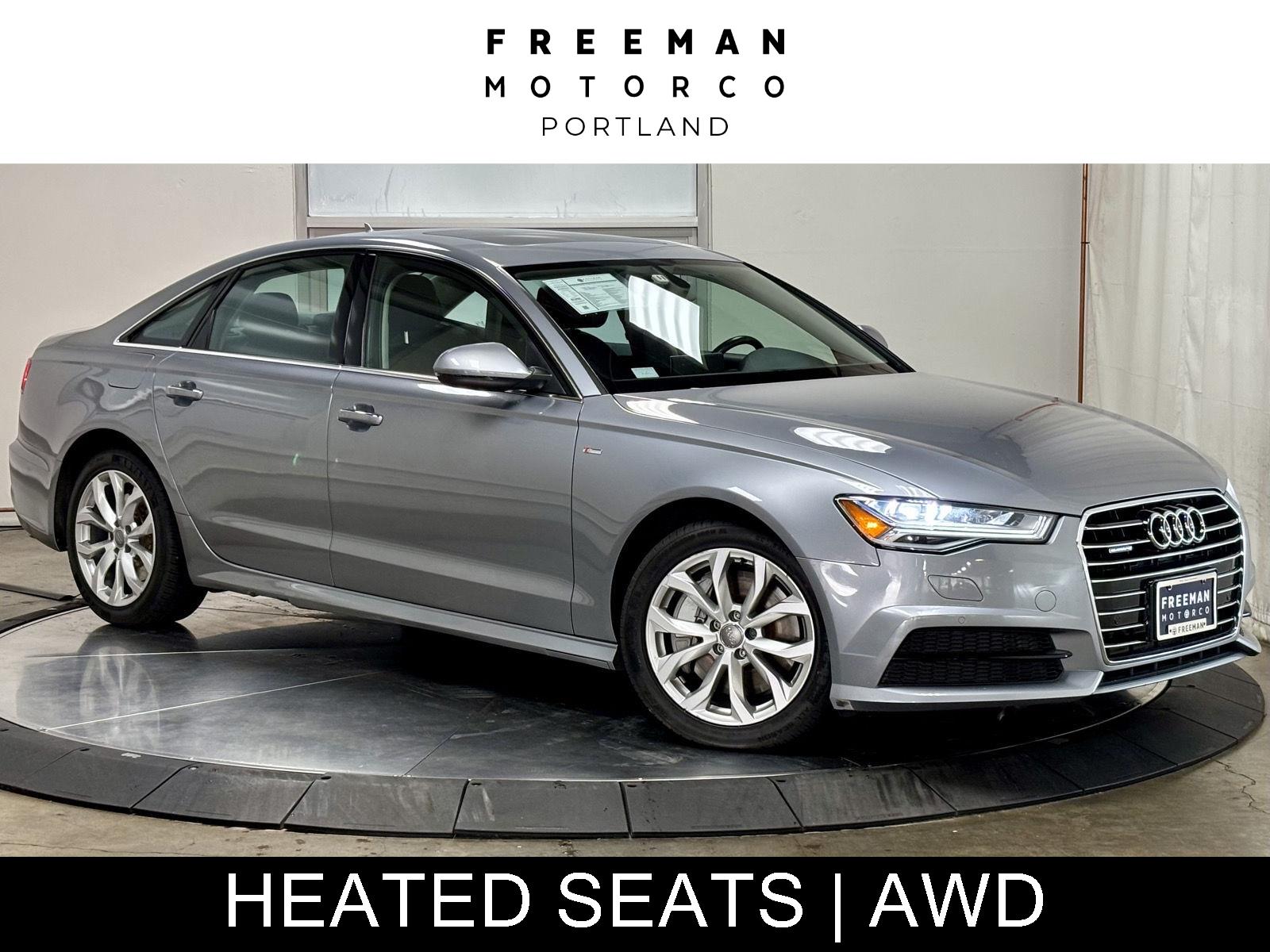 Tornado Gray Metallic 2018 Audi A6 Sedan All-Wheel Drive Automatic