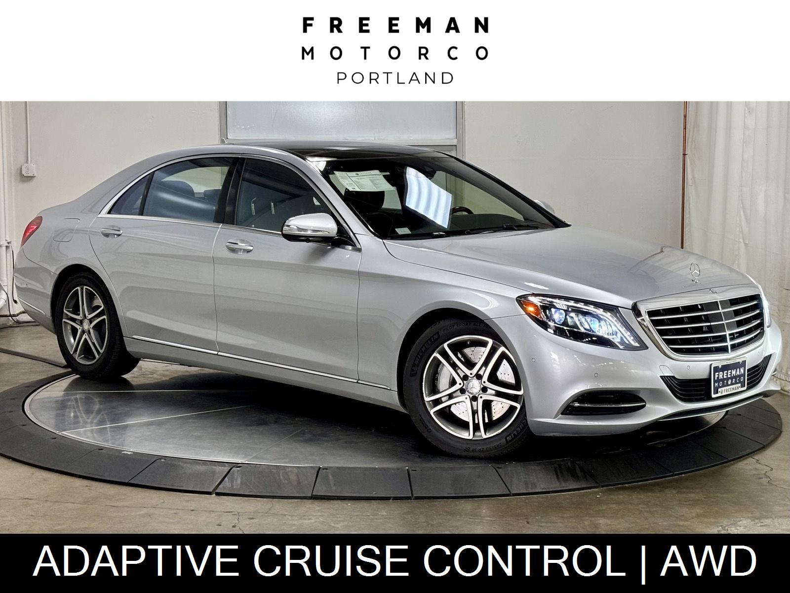 Iridium Silver Metallic 2016 Mercedes-Benz S-Class Sedan All-Wheel Drive Automatic