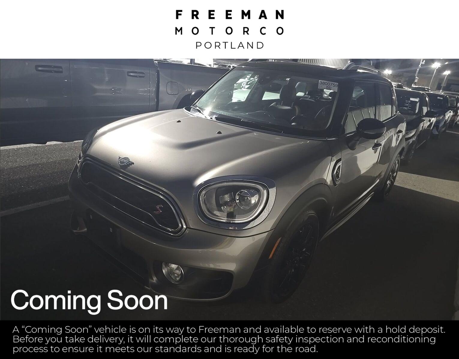 Melting Silver Metallic 2019 MINI Countryman SUV / Crossover Front-Wheel Drive Automatic