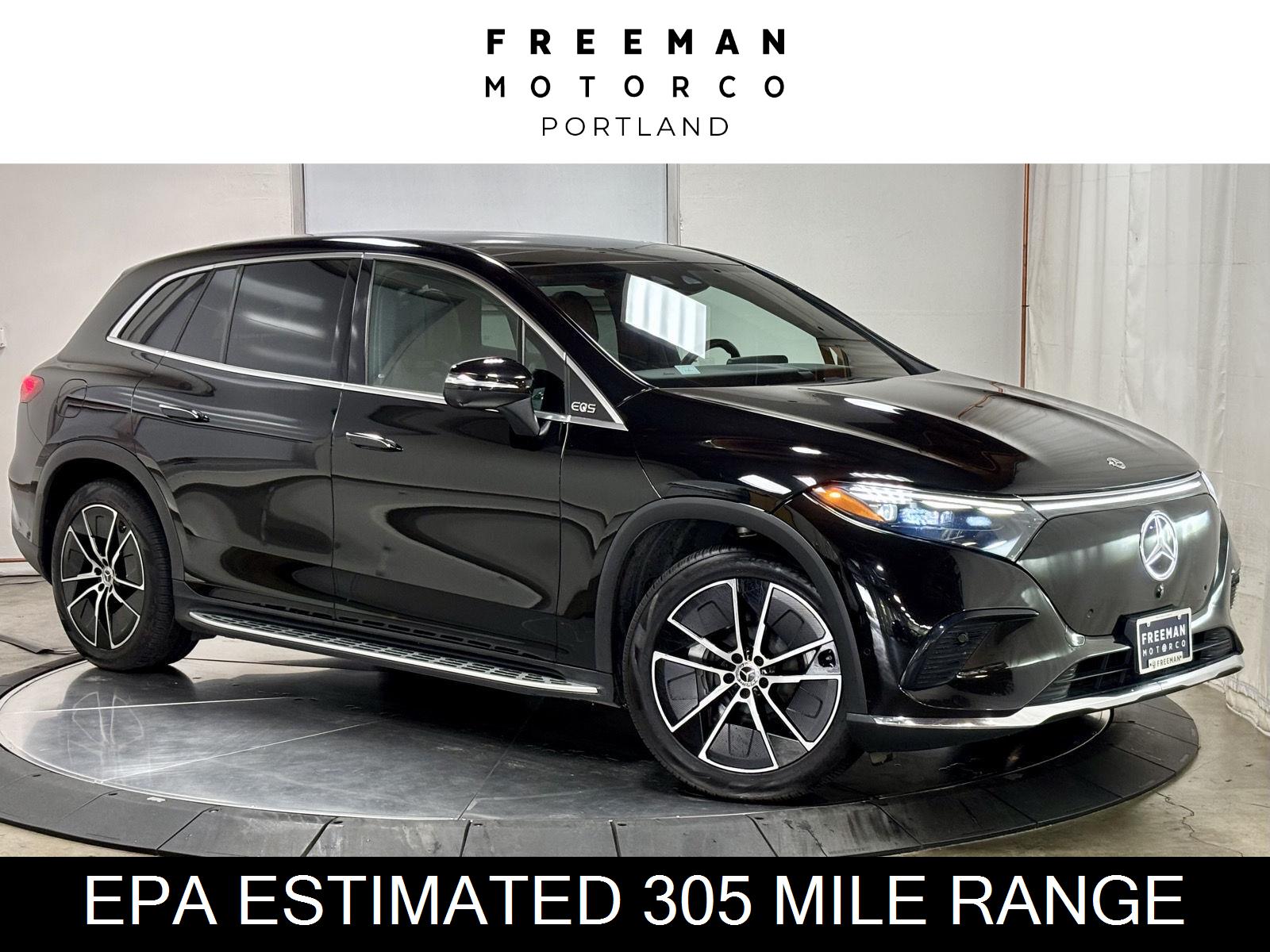 Obsidian Black Metallic 2023 Mercedes-Benz EQS Sedan Rear-Wheel Drive Automatic
