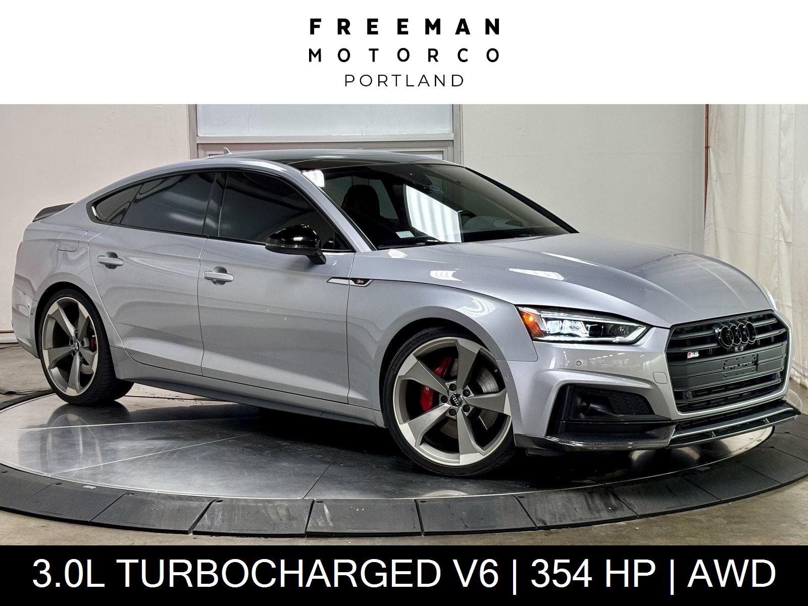Florett Silver Metallic 2019 Audi S5 Sportback Sedan All-Wheel Drive 8-Speed Automatic