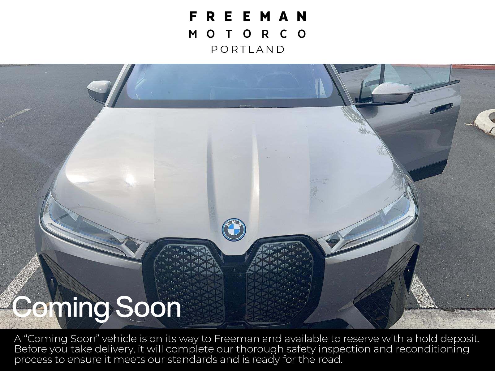 Gray (Oxide Grey Metallic) 2024 BMW iX SUV / Crossover All-Wheel Drive Automatic
