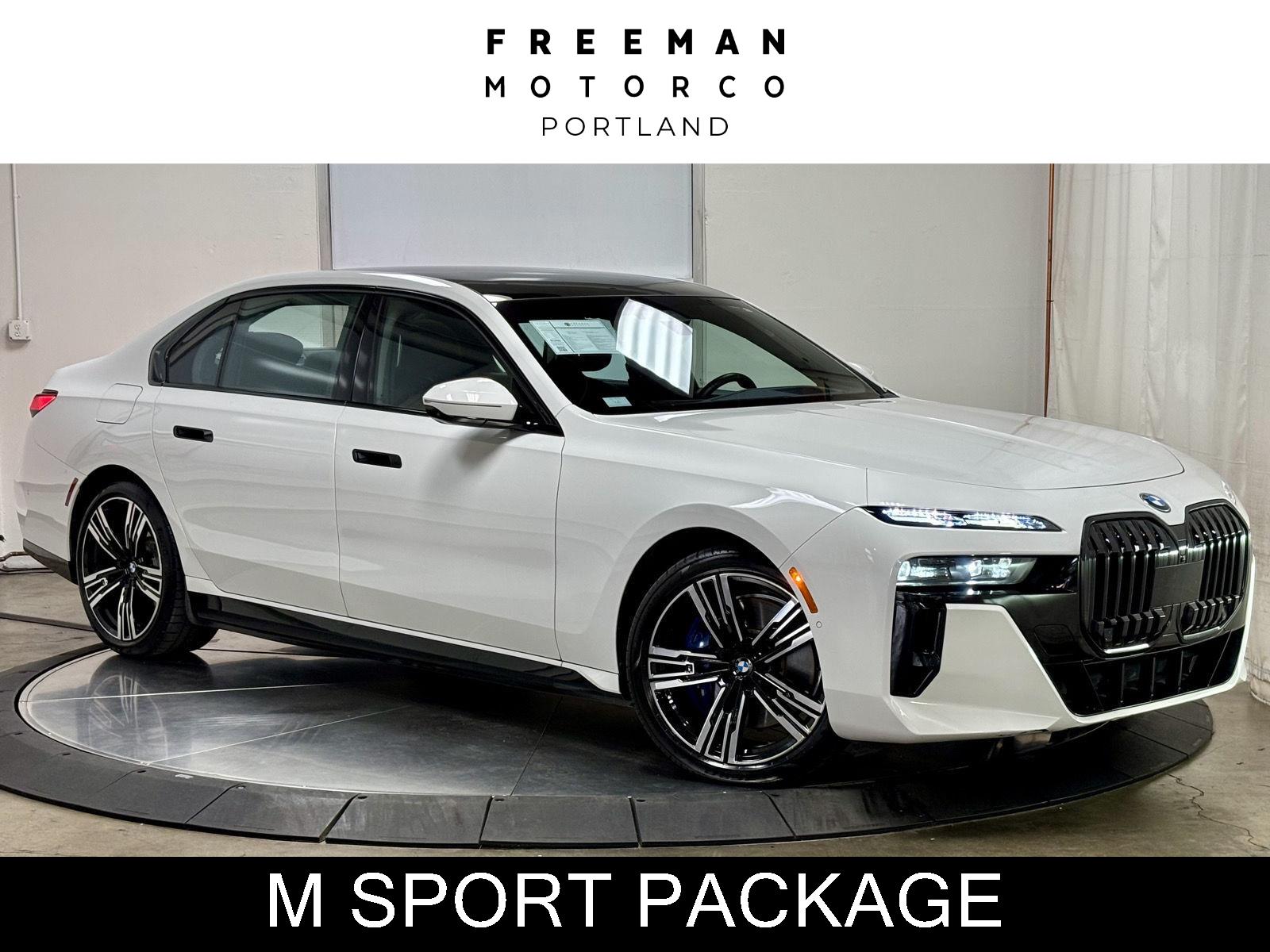 Alpine White 2023 BMW i7 Sedan All-Wheel Drive Automatic