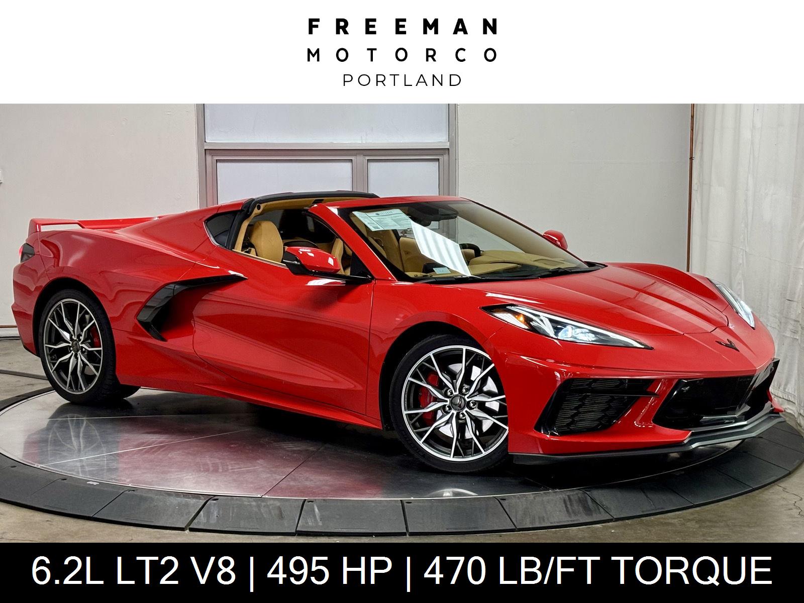 Torch Red 2024 Chevrolet Corvette Coupe Rear-Wheel Drive 8-Speed Dual Clutch