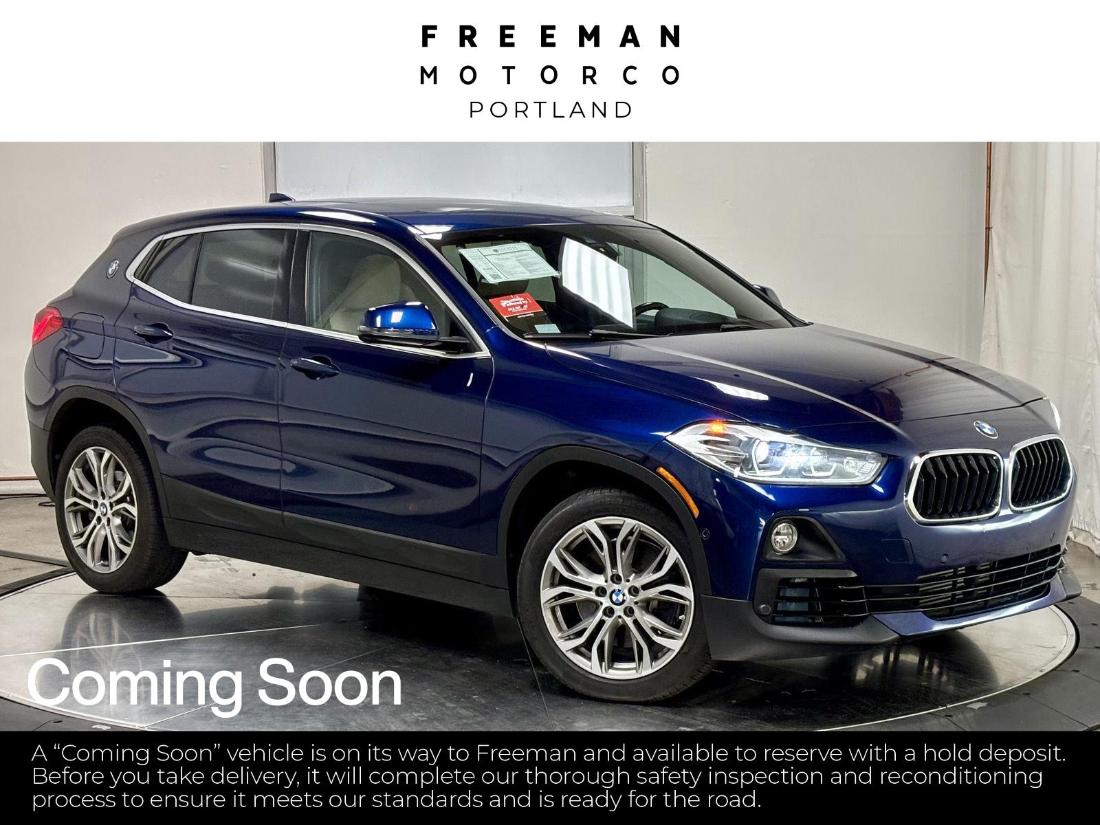 Mediterranean Blue Metallic 2018 BMW X2 SUV / Crossover Front-Wheel Drive Automatic