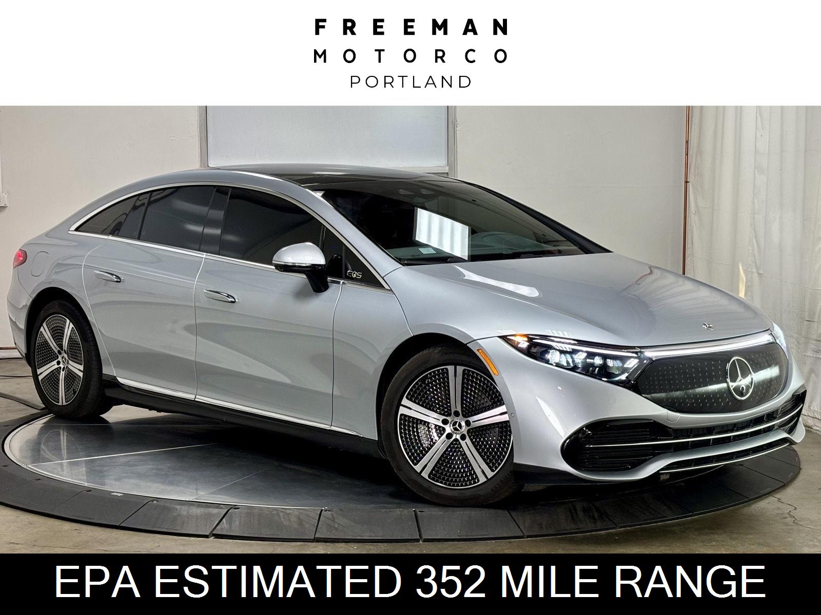 Cirrus Silver Metallic 2024 Mercedes-Benz EQS Sedan Rear-Wheel Drive Automatic
