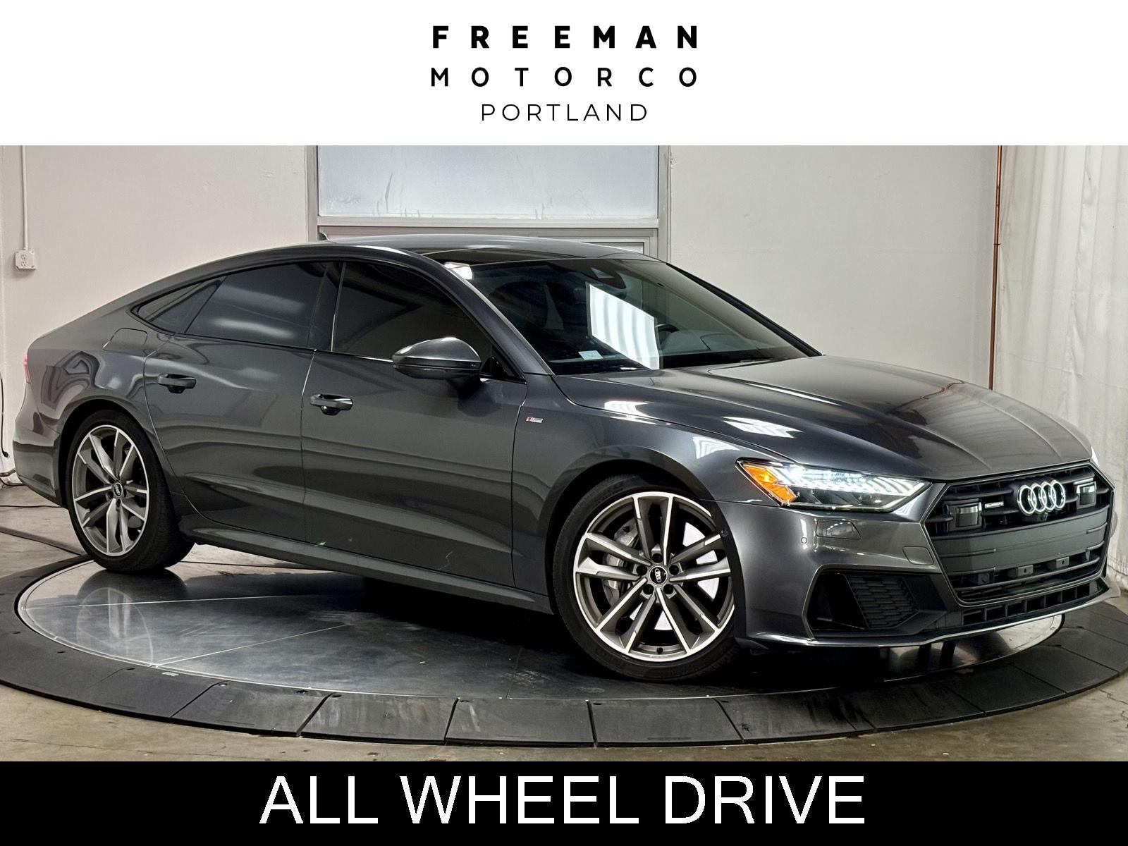 Daytona Gray Pearl Effect 2021 Audi A7 Sedan All-Wheel Drive Automatic