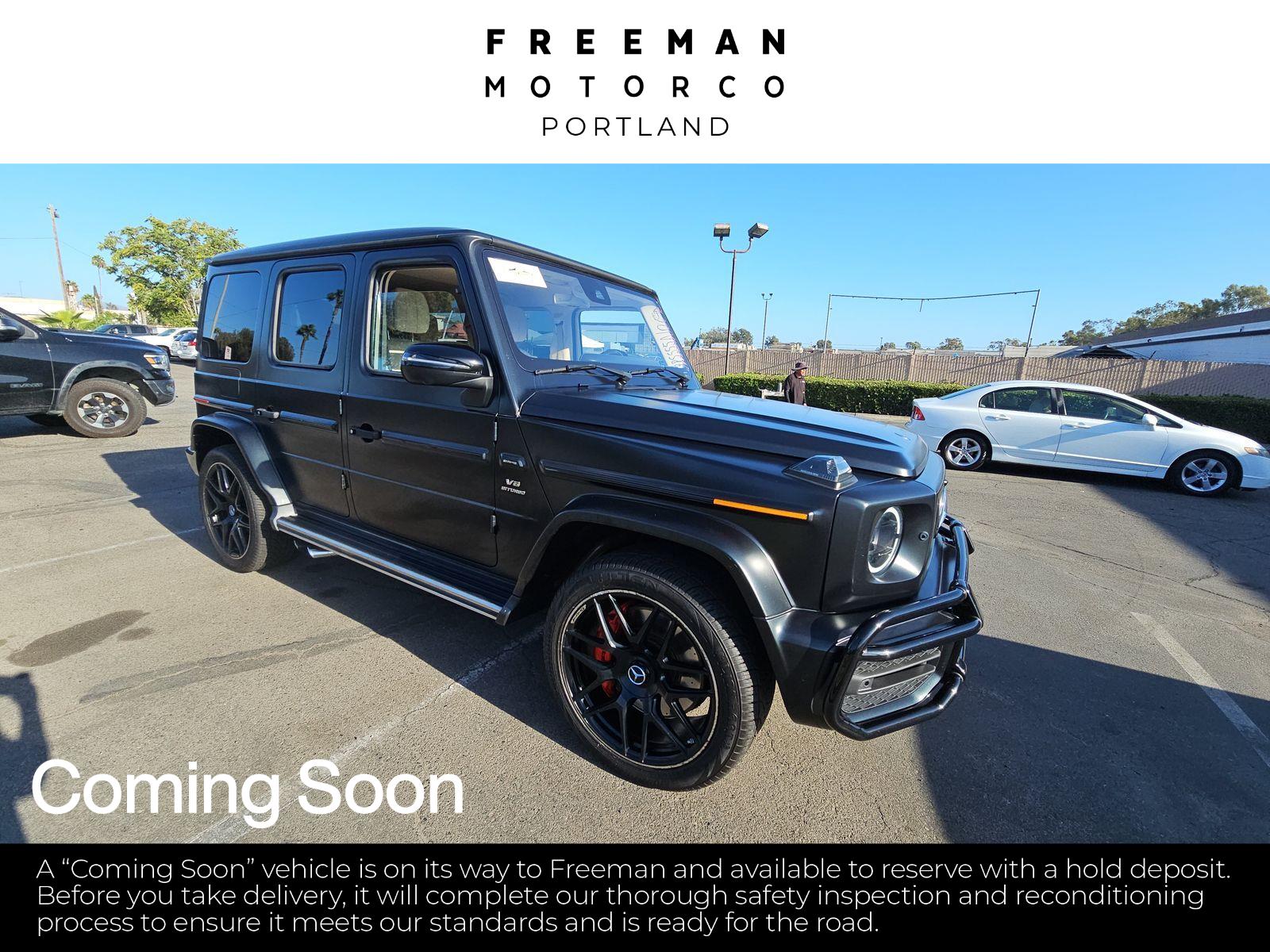 Black 2020 Mercedes-Benz G-Class SUV / Crossover All-Wheel Drive Automatic
