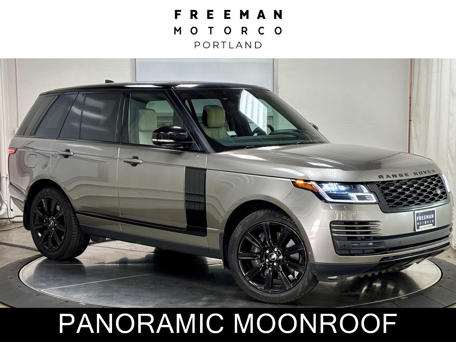 Silicon Silver Premium Metallic 2021 Land Rover Range Rover SUV / Crossover All-Wheel Drive Automatic