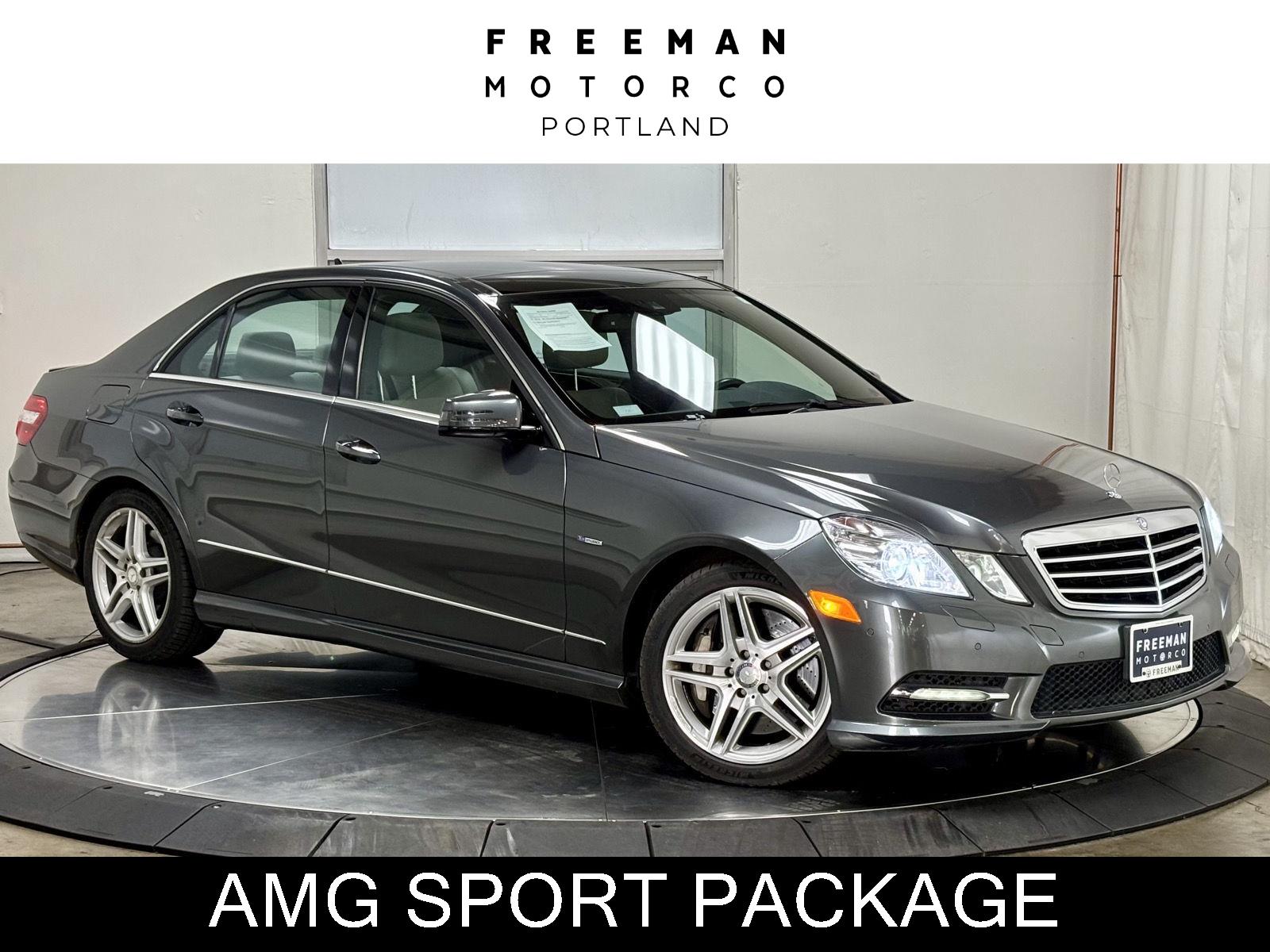 Black 2012 Mercedes-Benz E-Class Sedan All-Wheel Drive Automatic