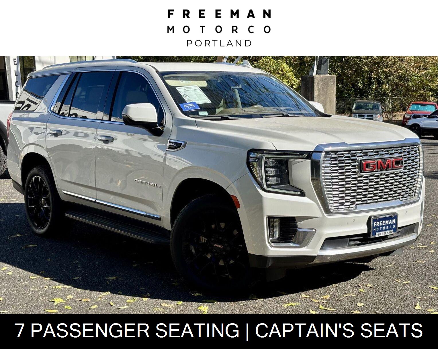 2021 Gmc Yukon DENALI 4WD | 7 PASSENGER | HTD/CLD LTHR | TOW PKG