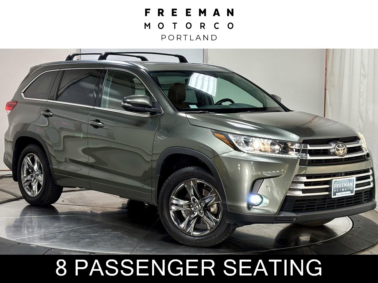 Alumina Jade Metallic 2019 Toyota Highlander SUV / Crossover All-Wheel Drive Automatic