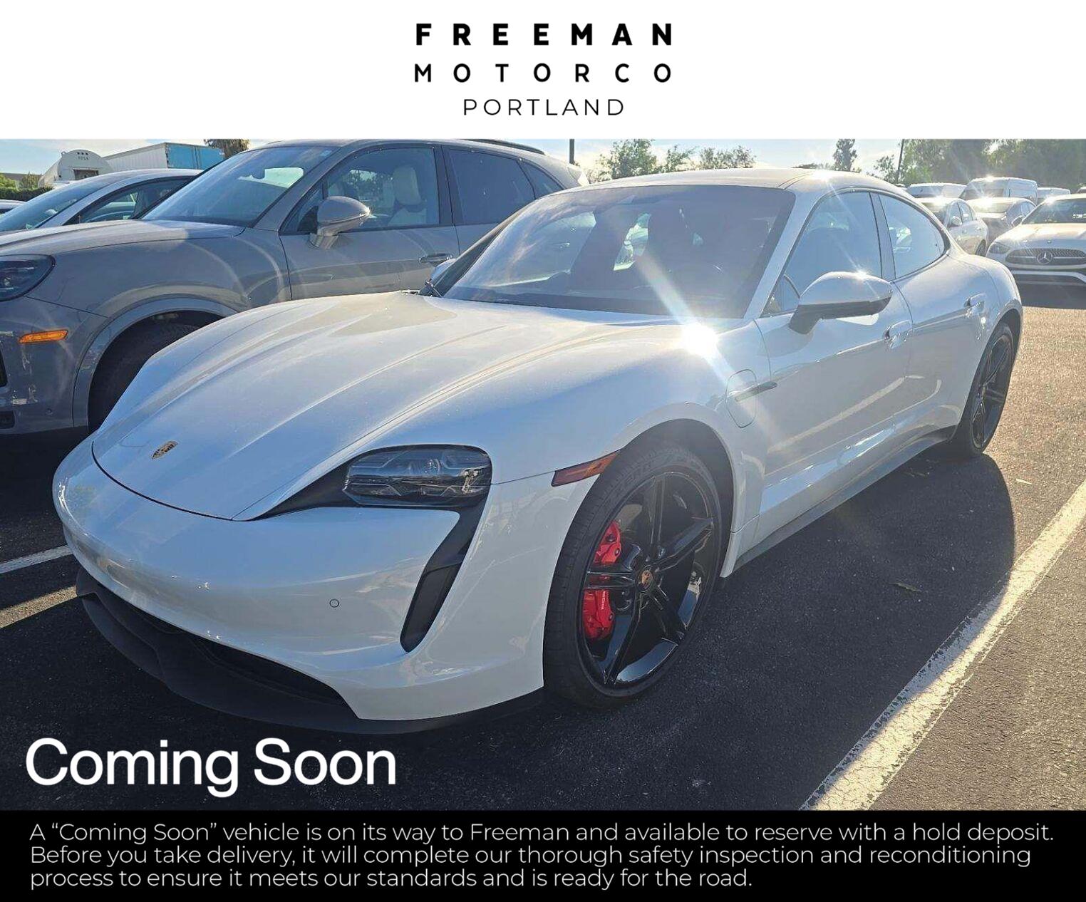 Carrara White Metallic 2021 Porsche Taycan Sedan All-Wheel Drive Automatic