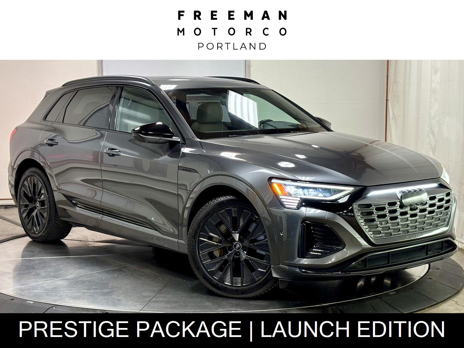 Daytona Gray Pearl Effect 2024 Audi Q8 e-tron SUV / Crossover All-Wheel Drive Automatic