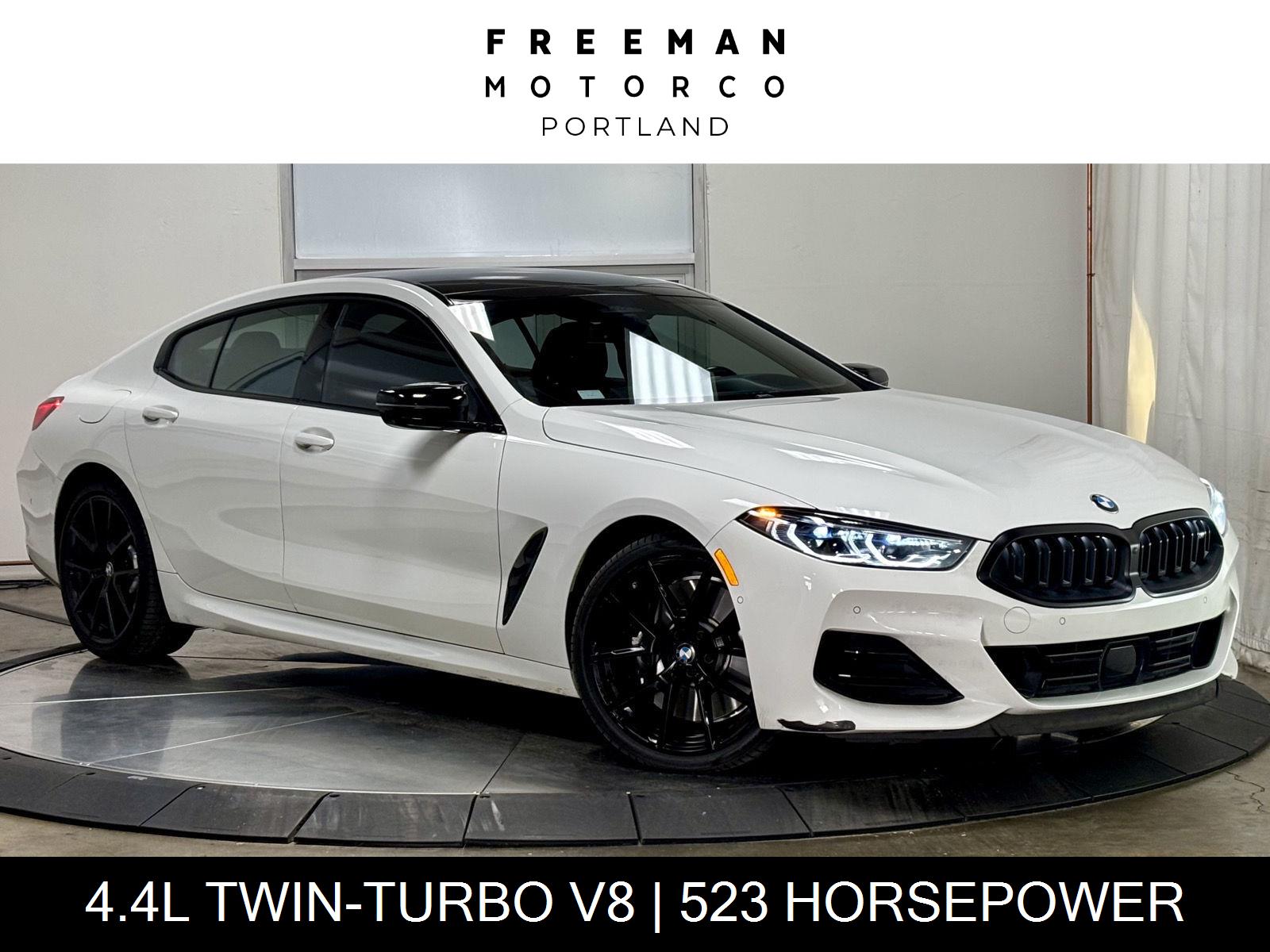 Alpine White 2024 BMW 8 Series Coupe All-Wheel Drive Automatic