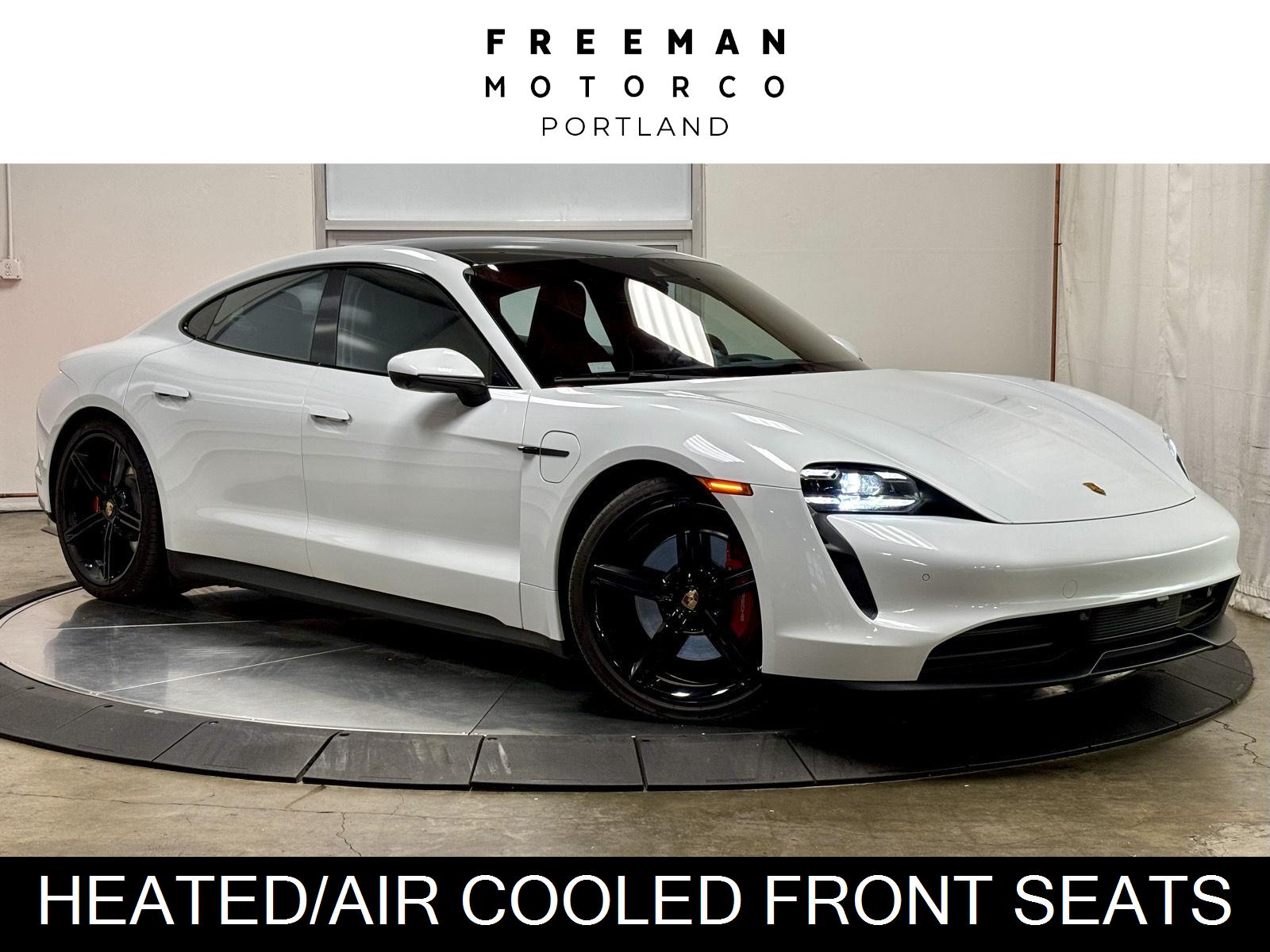Carrara White Metallic 2021 Porsche Taycan Sedan All-Wheel Drive Automatic