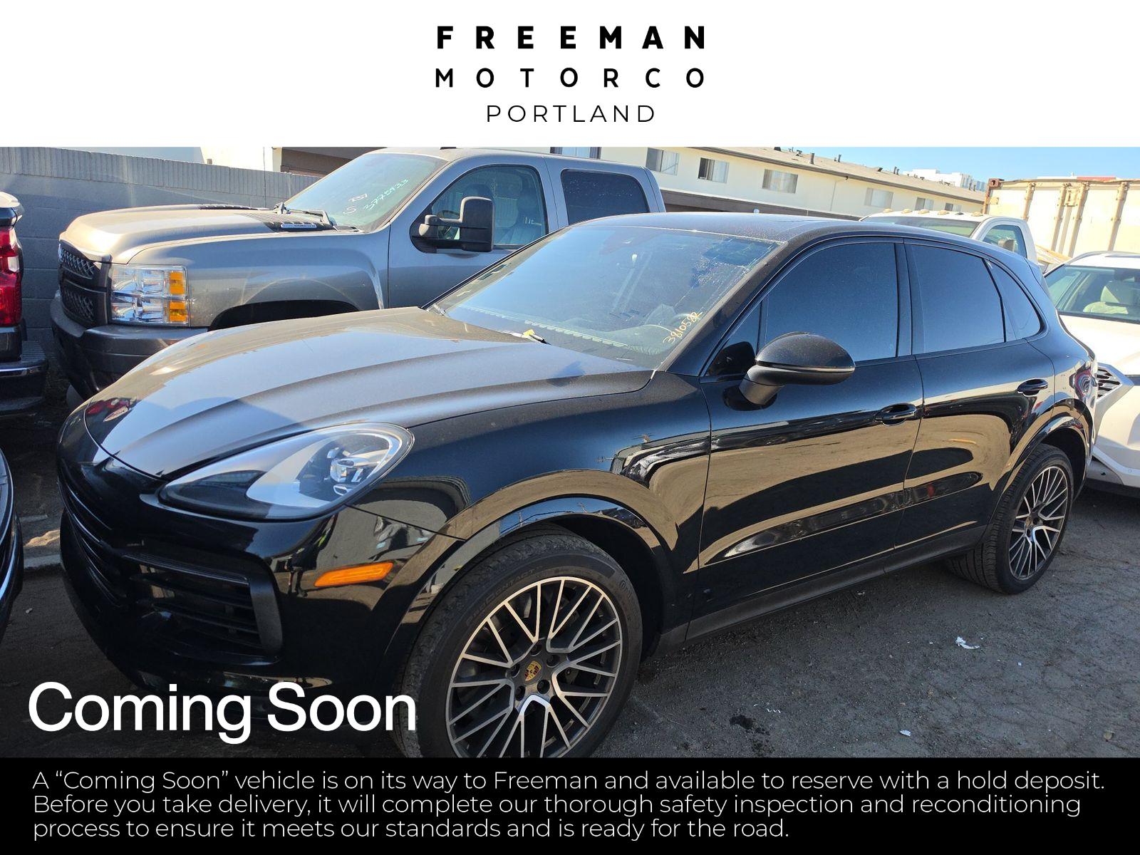 Chromite Black Metallic 2023 Porsche Cayenne SUV / Crossover All-Wheel Drive Automatic