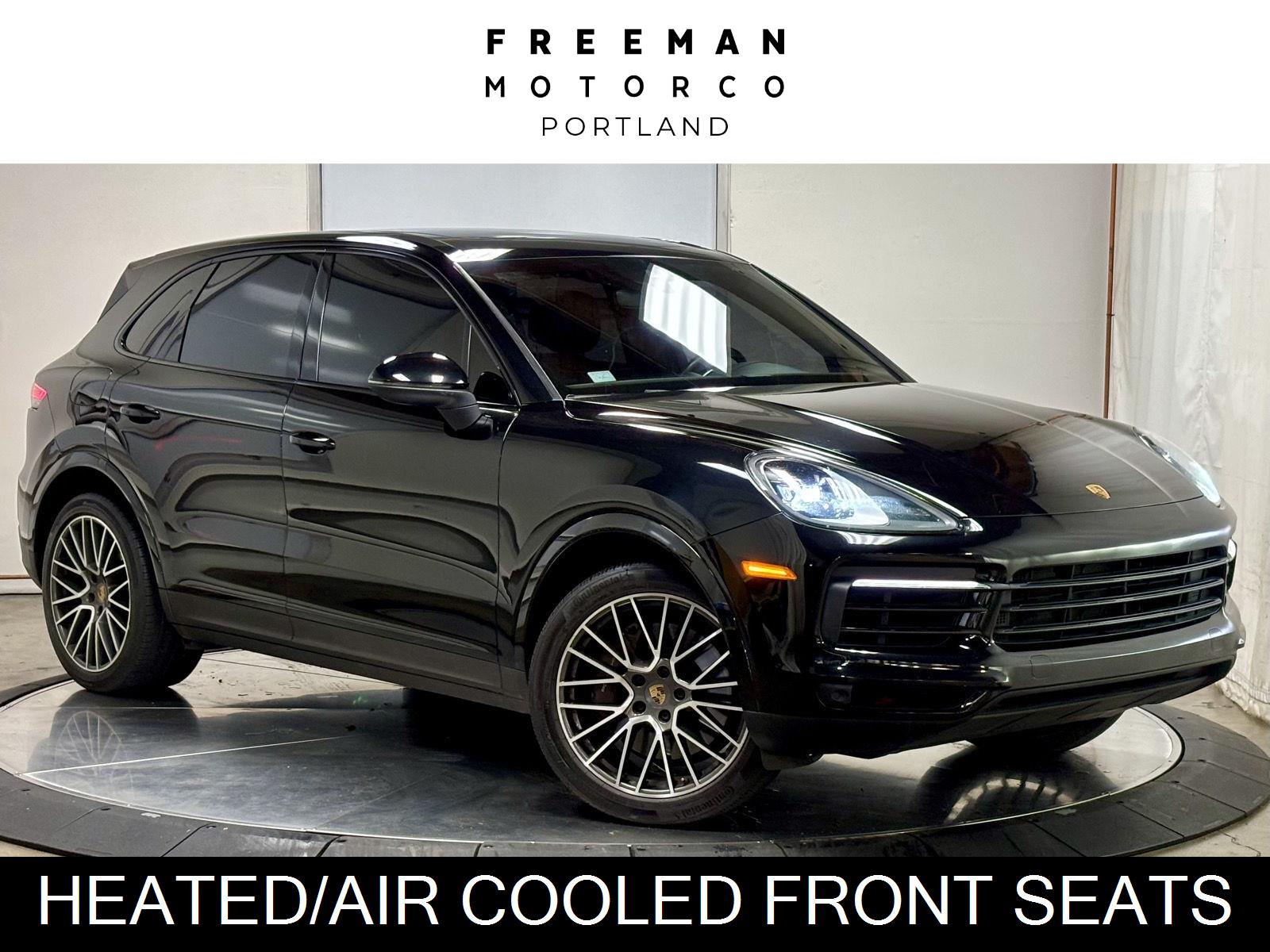 Chromite Black Metallic 2023 Porsche Cayenne SUV / Crossover All-Wheel Drive Automatic