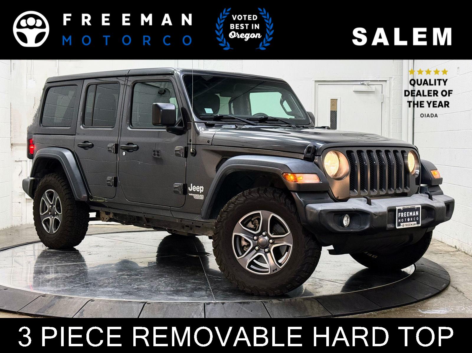 2018 Jeep All-New Wrangler Unlimited Sport S