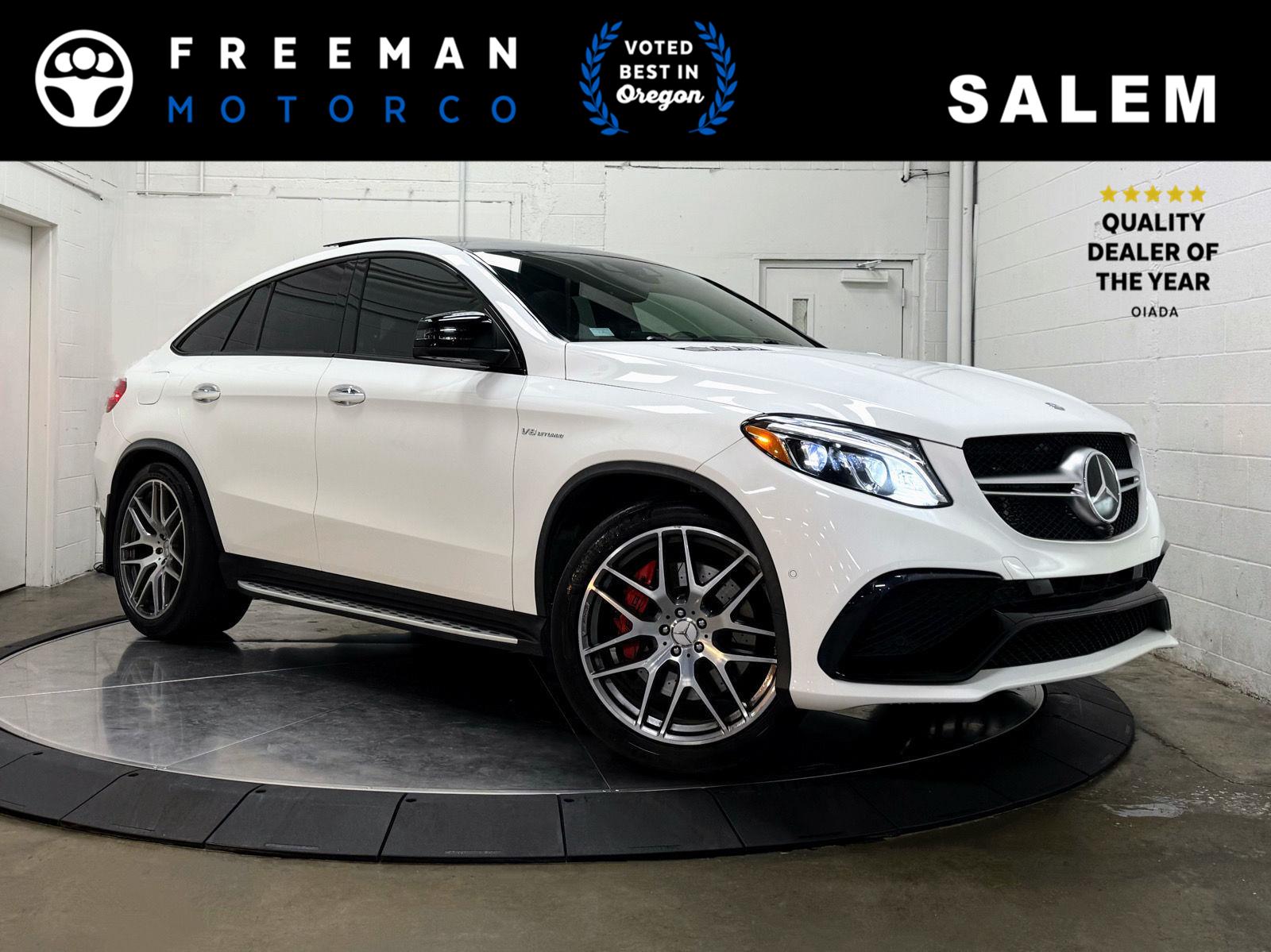 Polar White 2017 Mercedes-Benz GLE AMG GLE 63 S Coupe 4MATIC SUV / Crossover All-Wheel Drive Automatic
