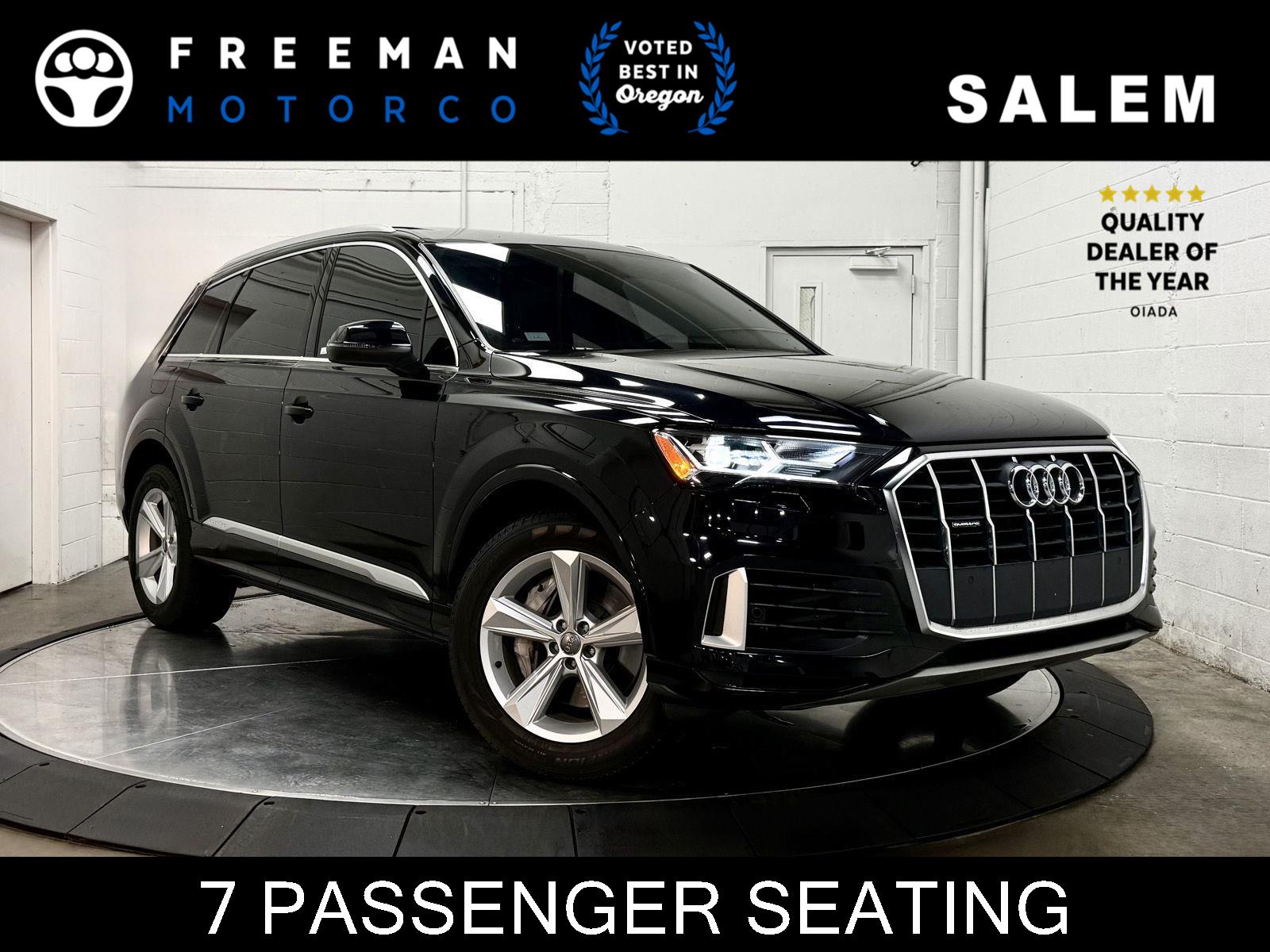 Orca Black Metallic 2020 Audi Q7 quattro Premium 55 TFSI SUV / Crossover All-Wheel Drive Automatic