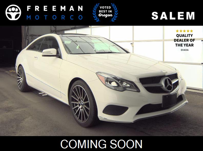 Polar White 2017 Mercedes-Benz E-Class E 400 Coupe Coupe Rear-Wheel Drive Automatic