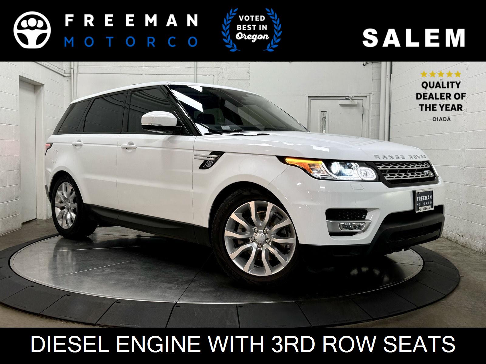 Fuji White 2016 Land Rover Range Rover Sport Td6 HSE 4WD SUV / Crossover All-Wheel Drive Automatic