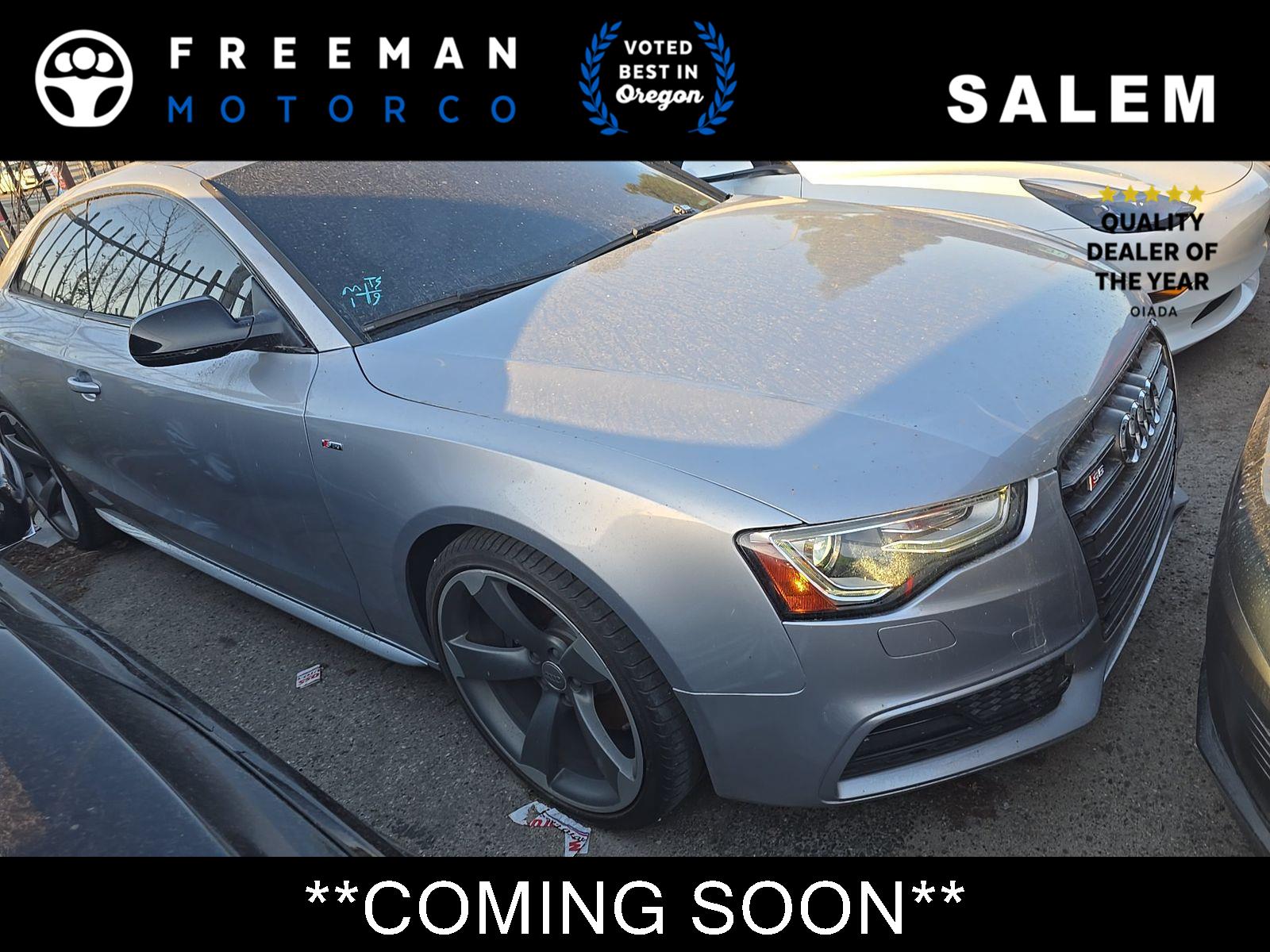 Floret Silver Metallic 2016 Audi S5 3.0T quattro Premium Plus Coupe AWD Coupe All-Wheel Drive Automatic