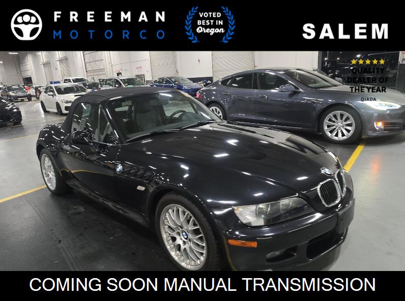 Black 2000 BMW Z3 Convertible 5-Speed Dual Clutch