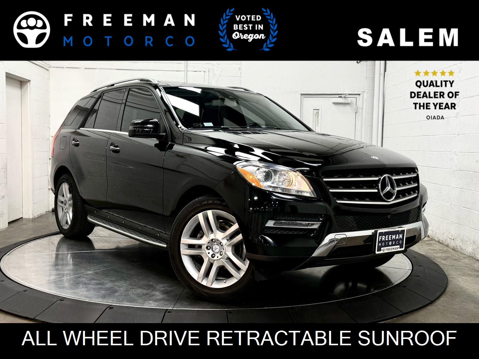 Black 2011 Mercedes-Benz M-Class ML 550 4MATIC SUV / Crossover All-Wheel Drive Automatic