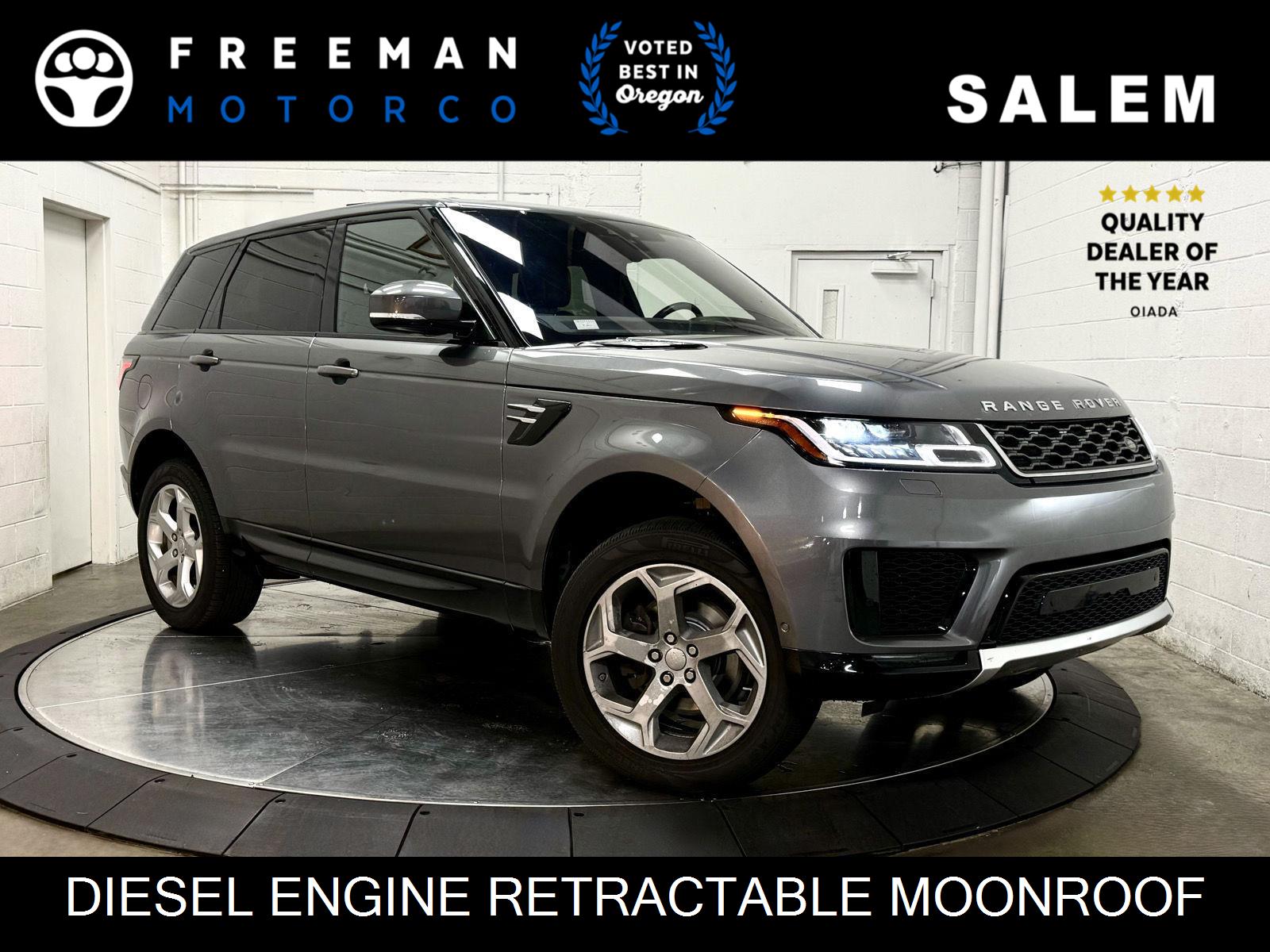 Gray (Corris Grey Metallic) 2018 Land Rover Range Rover Sport Td6 HSE 4WD SUV / Crossover All-Wheel Drive Automatic