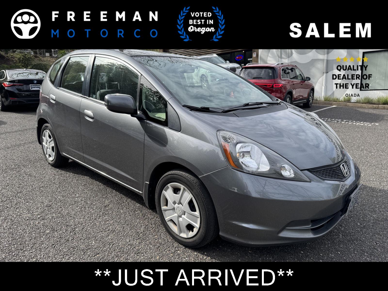 Polished Metal Metallic 2013 Honda Fit Base Hatchback Front-Wheel Drive Automatic