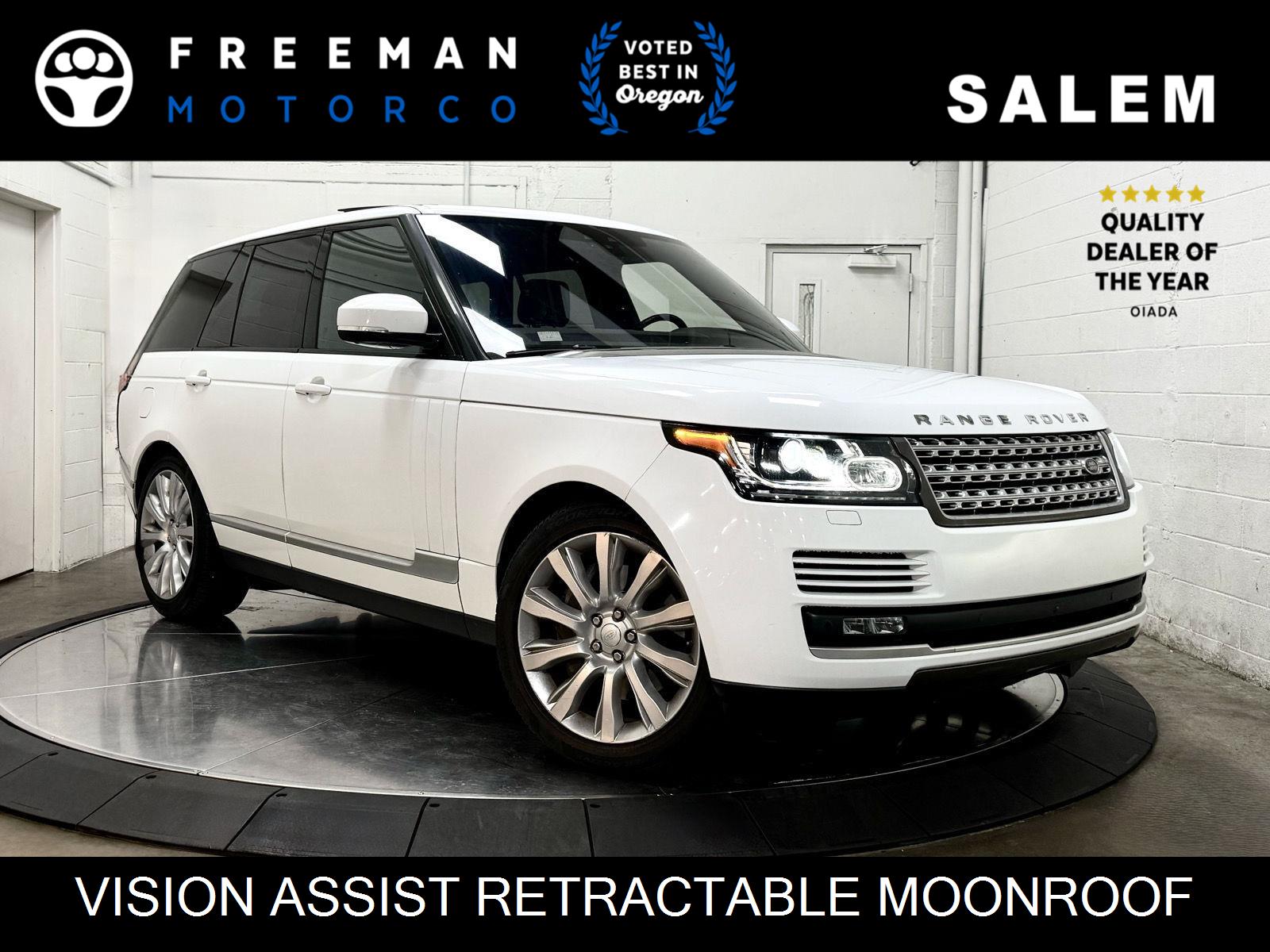 Fuji White 2017 Land Rover Range Rover V8 Supercharged 4WD SUV / Crossover All-Wheel Drive Automatic