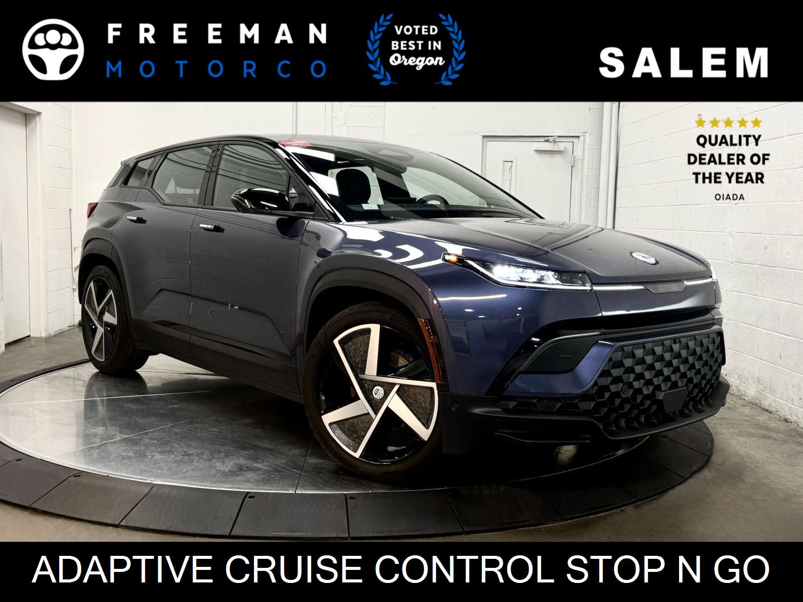 Blue 2023 Fisker Ocean One AWD SUV / Crossover All-Wheel Drive Automatic