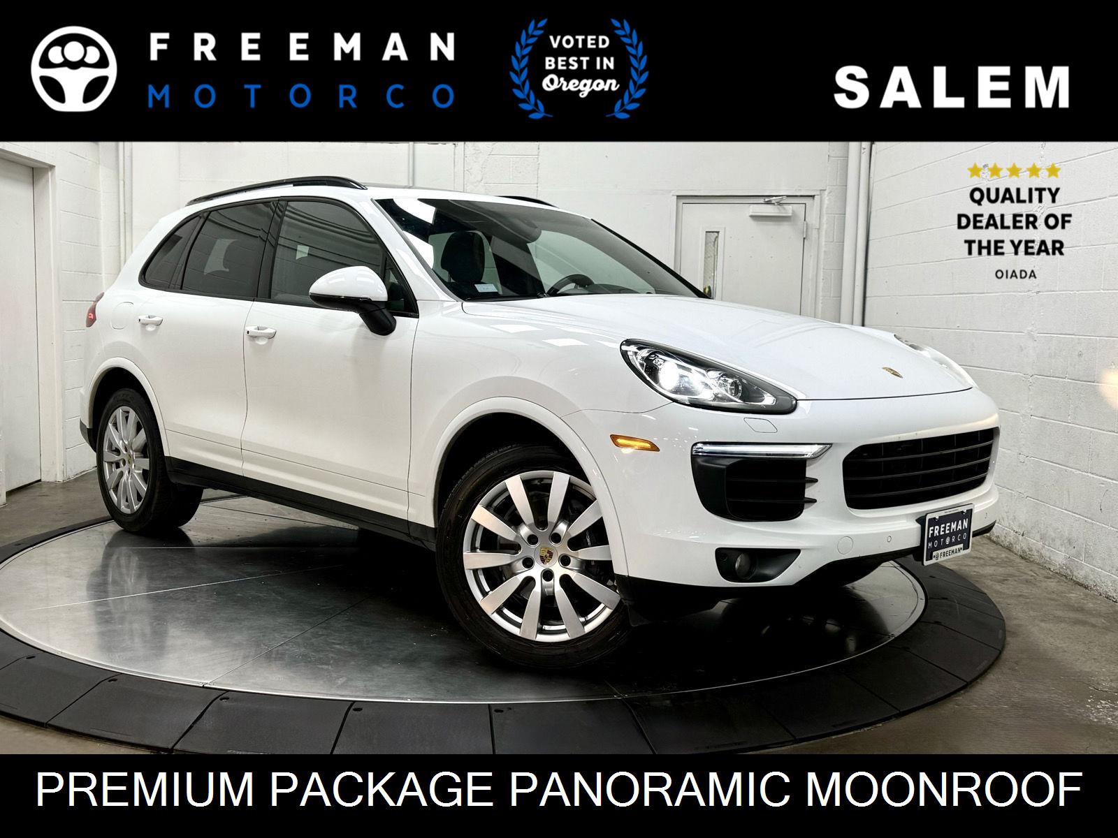 White 2017 Porsche Cayenne Platinum Edition AWD SUV / Crossover All-Wheel Drive