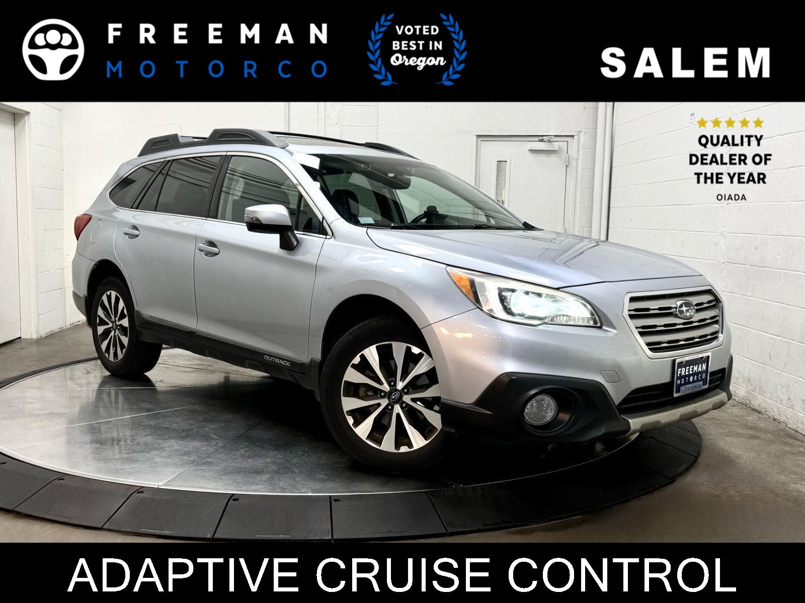 Ice Silver Metallic 2017 Subaru Outback 3.6R Limited AWD Wagon All-Wheel Drive Continuously Variable Transmission