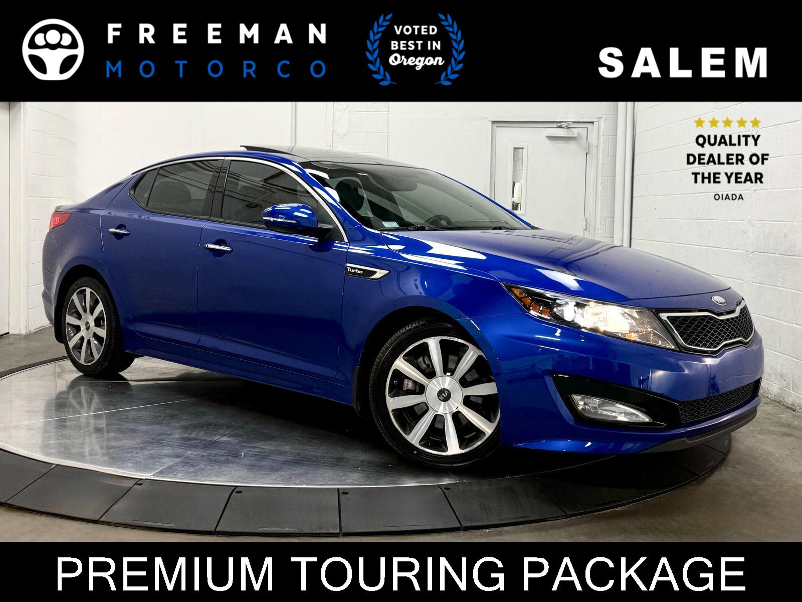 Corsa Blue 2013 Kia Optima SX Sedan Front-Wheel Drive 6-Speed Automatic
