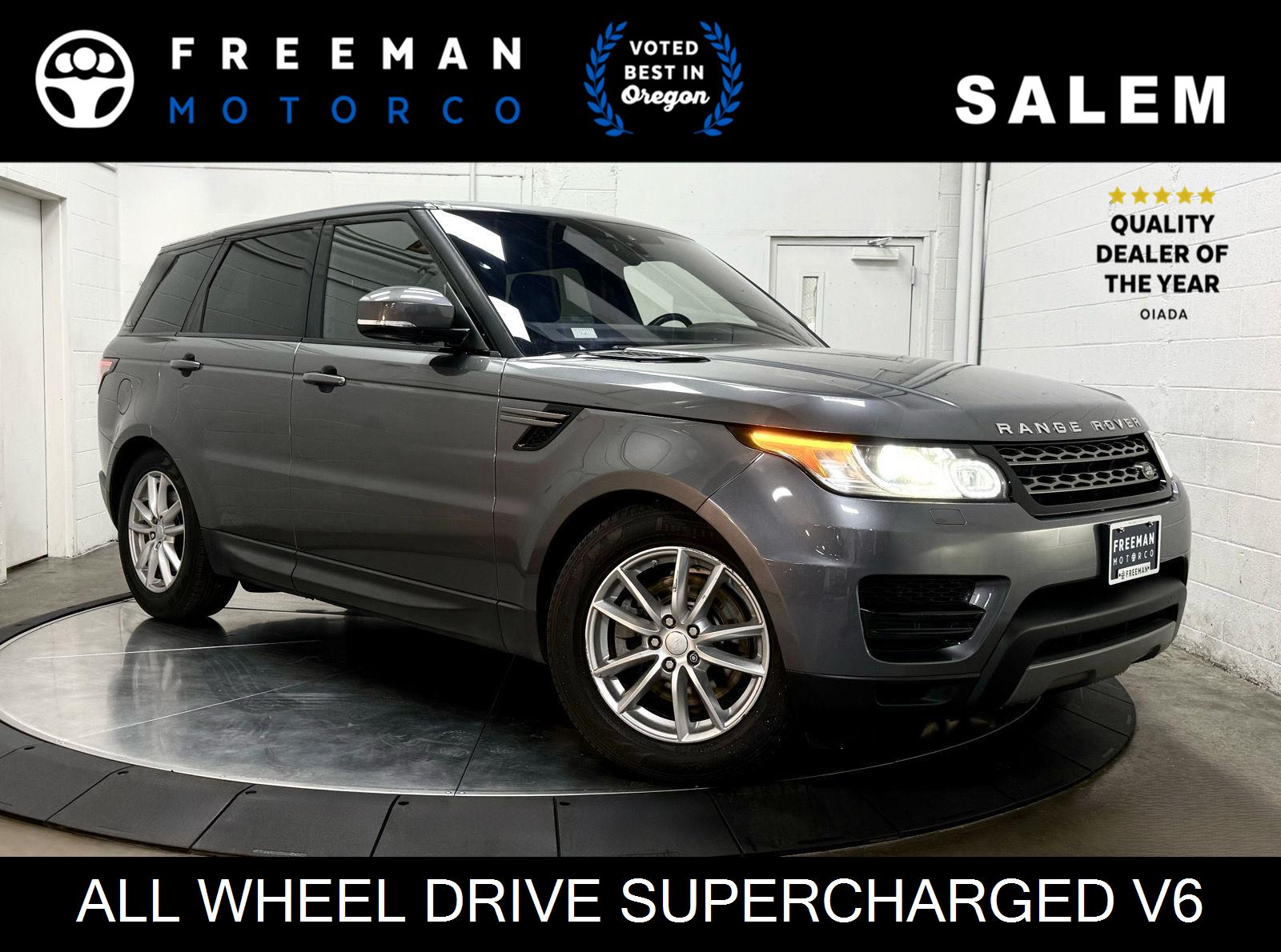 Gray (Corris Grey) 2017 Land Rover Range Rover Sport V6 SE 4WD SUV / Crossover All-Wheel Drive Automatic